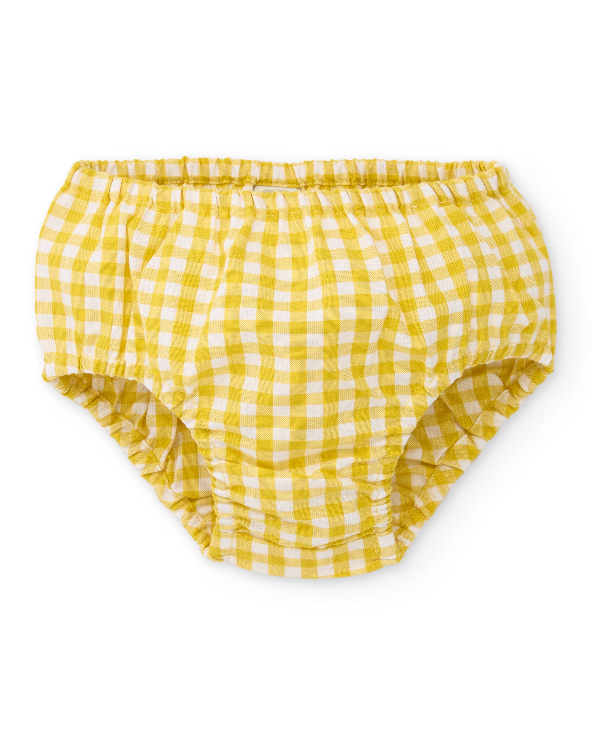 TucTuc Vestiti Vestito Neonata Giallo 2 Pezzi con Culotte