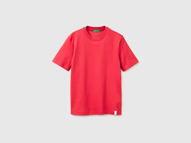 United Colors of Benetton Regular fit crew neck T-shirt maglietta cotone