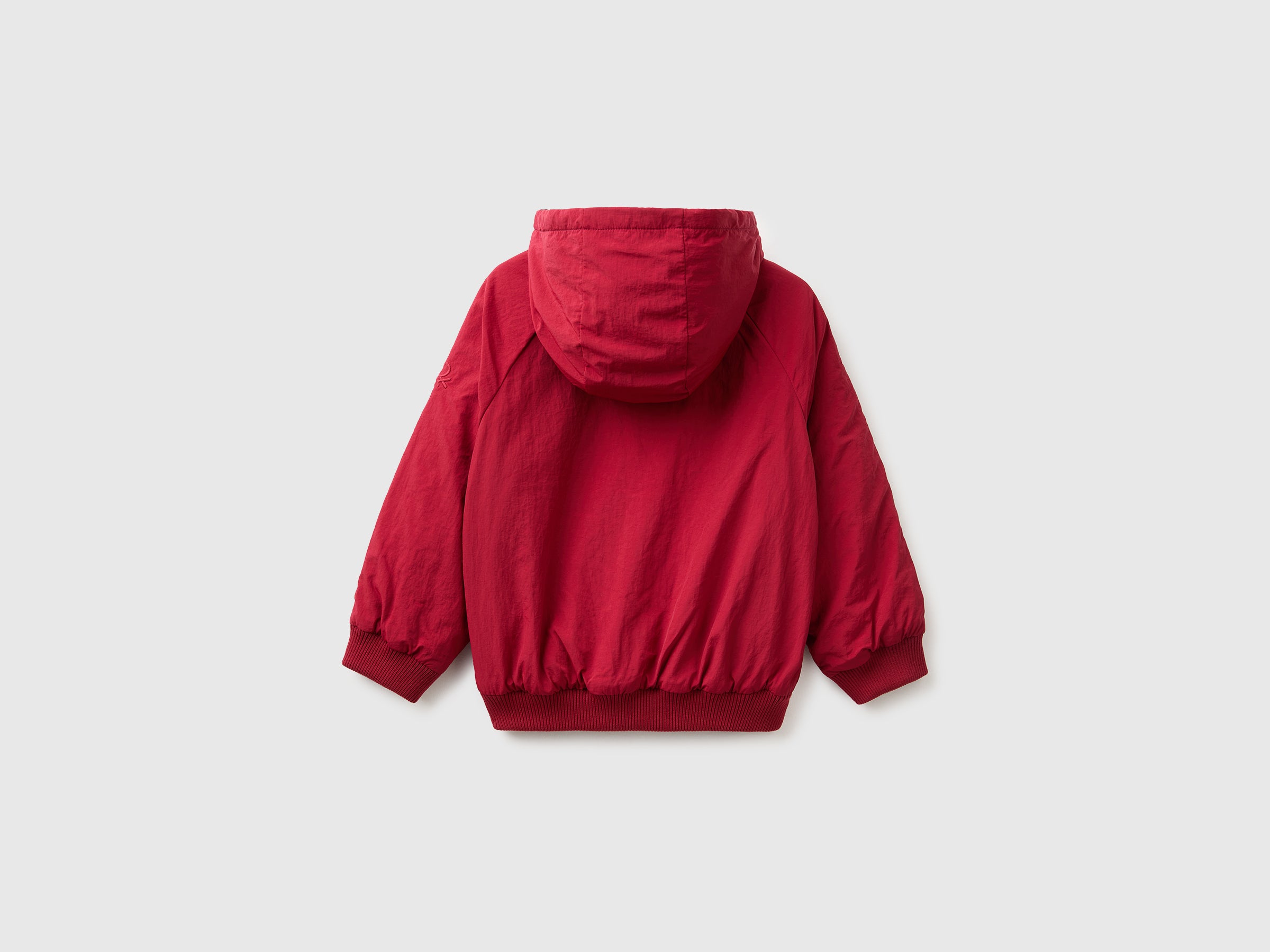 United Colors of Benetton giacca nylon cappuccio 82 fodera pile