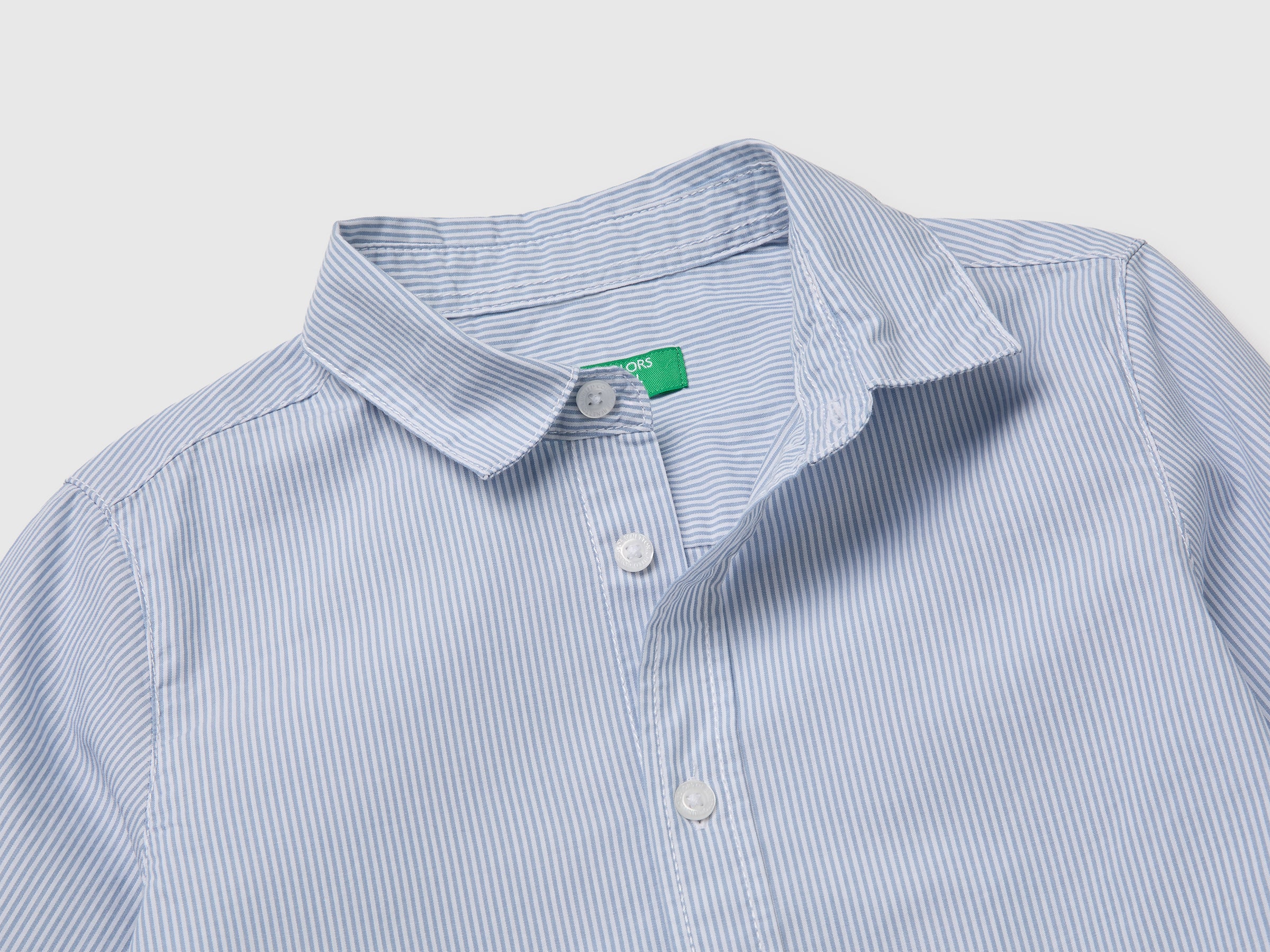 United Colors of Benetton Camicia Rigata Cotone 104