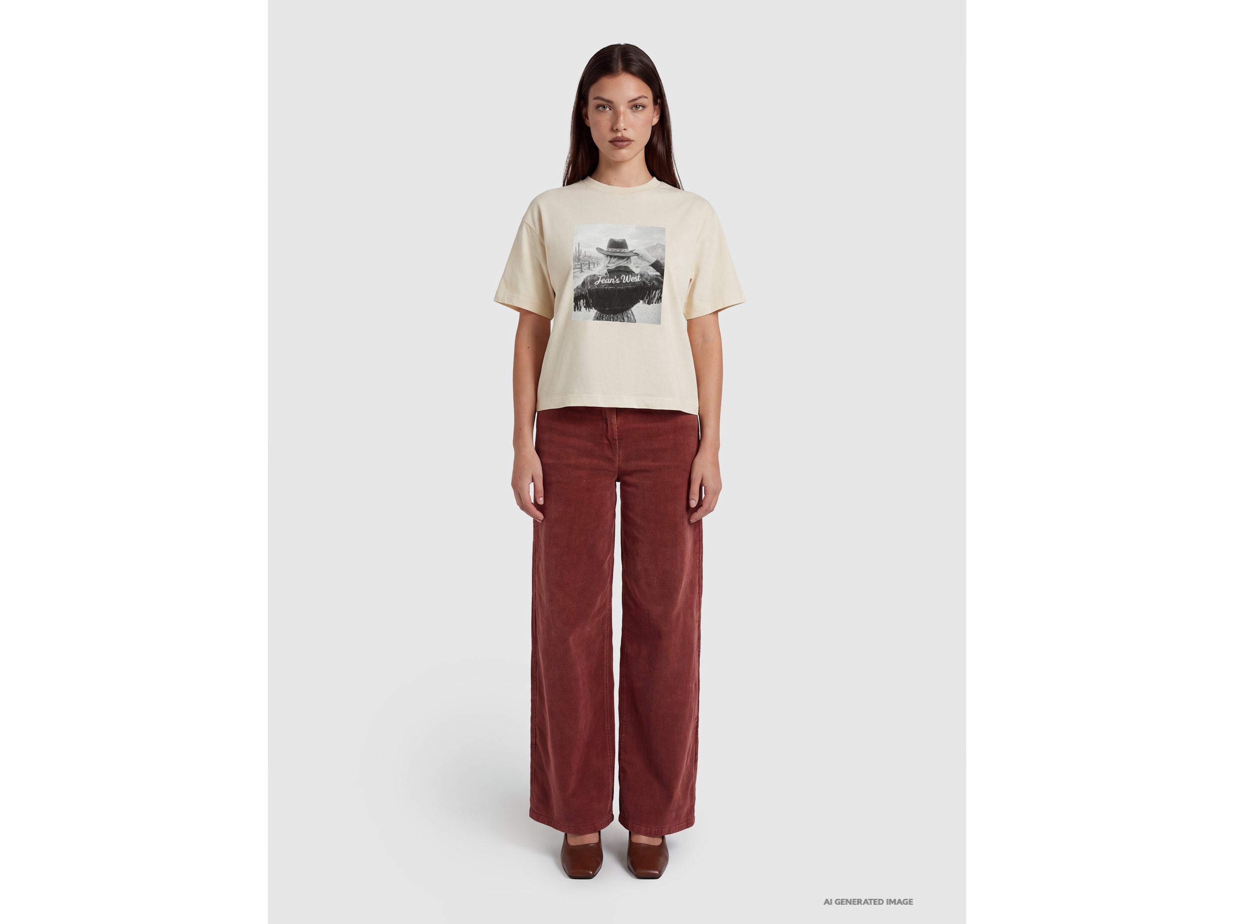United Colors of Benetton T-shirt stampa western maglietta cotone relaxed