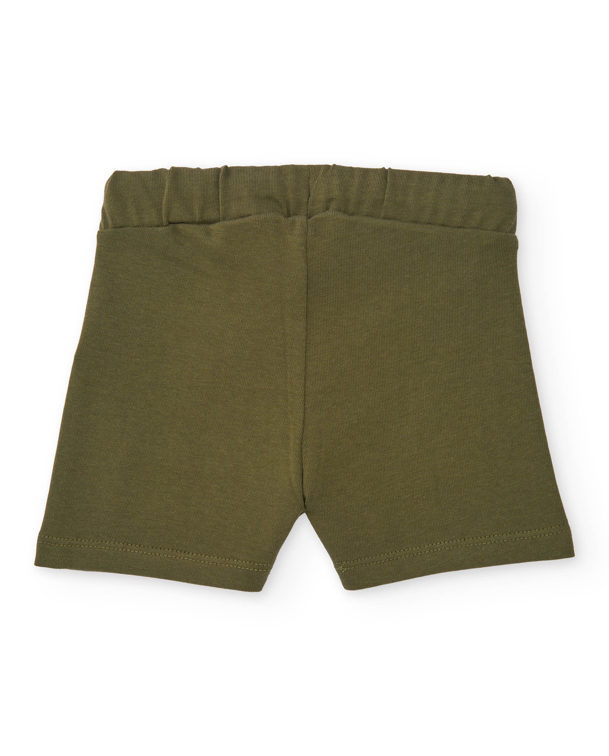 TucTuc Bermuda Maglia Elastica Bermuda Verde Coulisse