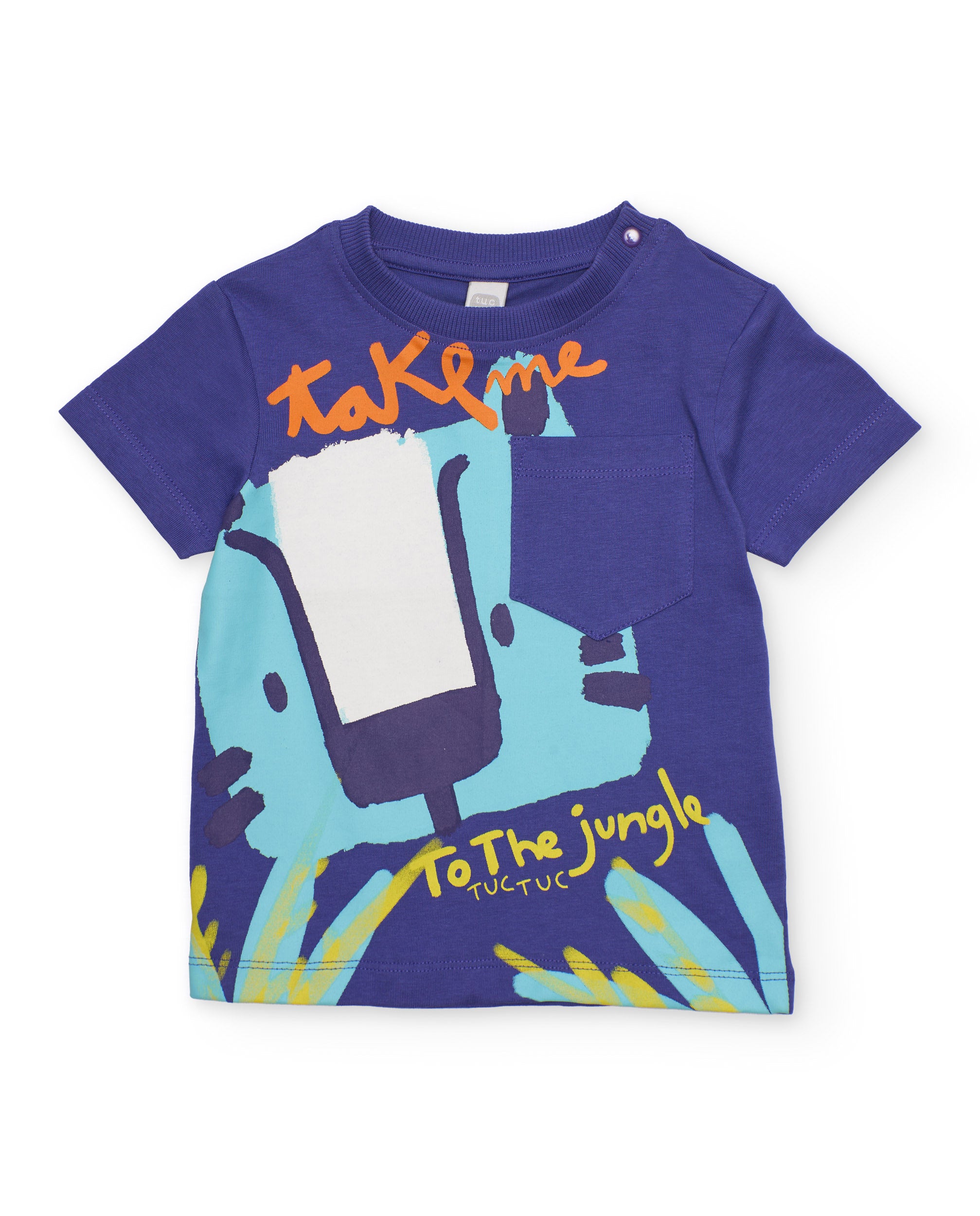 TucTuc Completi Maglia Jungle Lilla Bermuda Bimbo