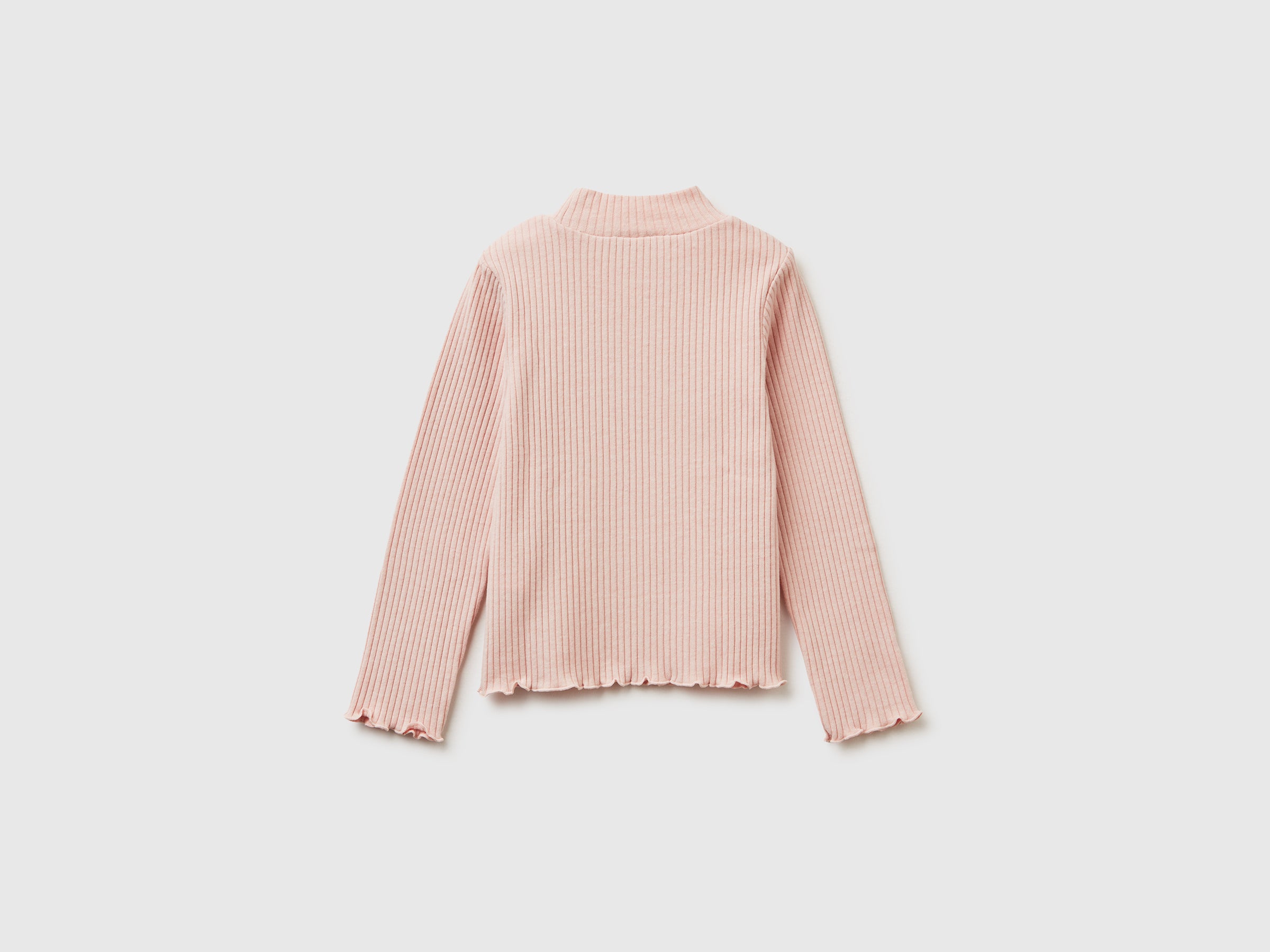 Benetton T-Shirts lupetto cotone bimba manica lunga taglia 82