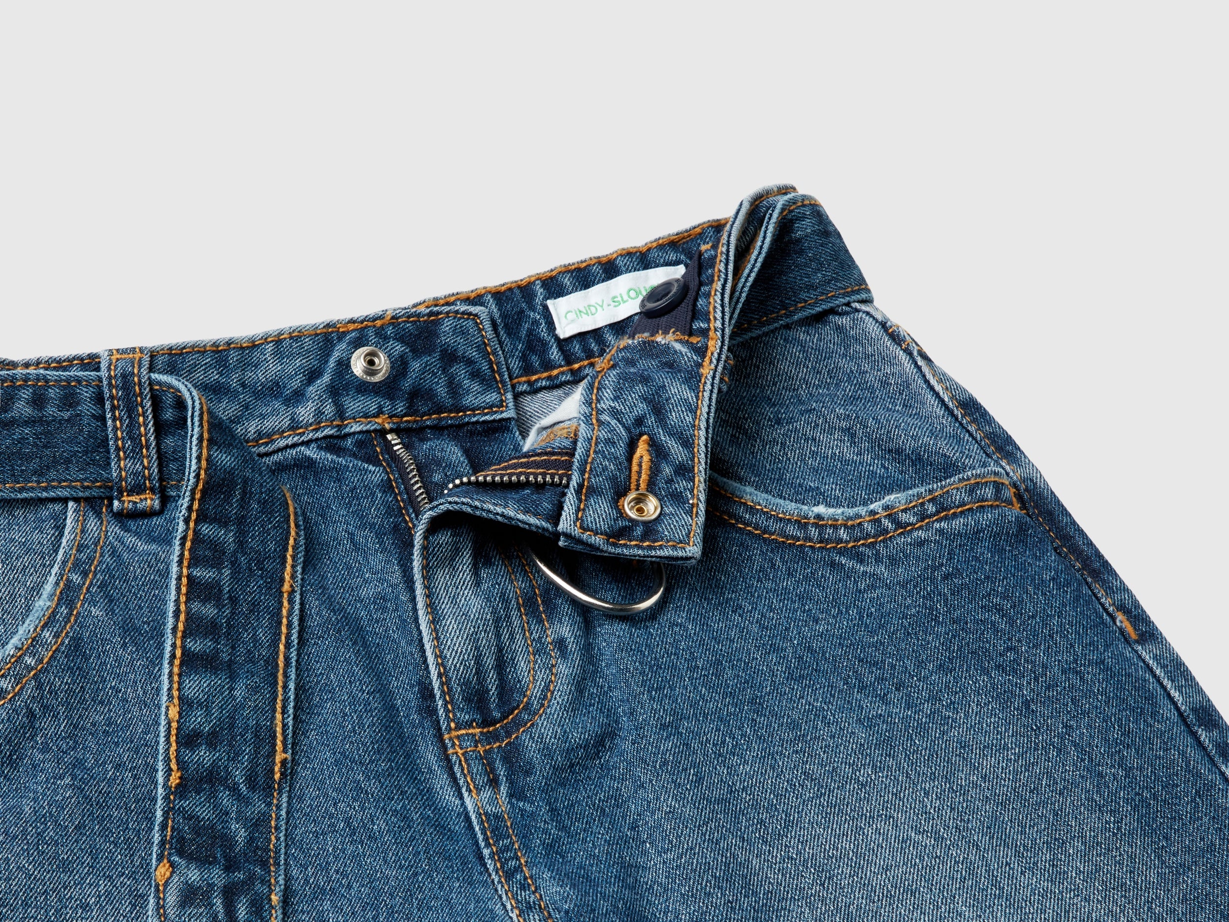 United Colors of Benetton Jeans Slouchy Fit Jeans Cotone