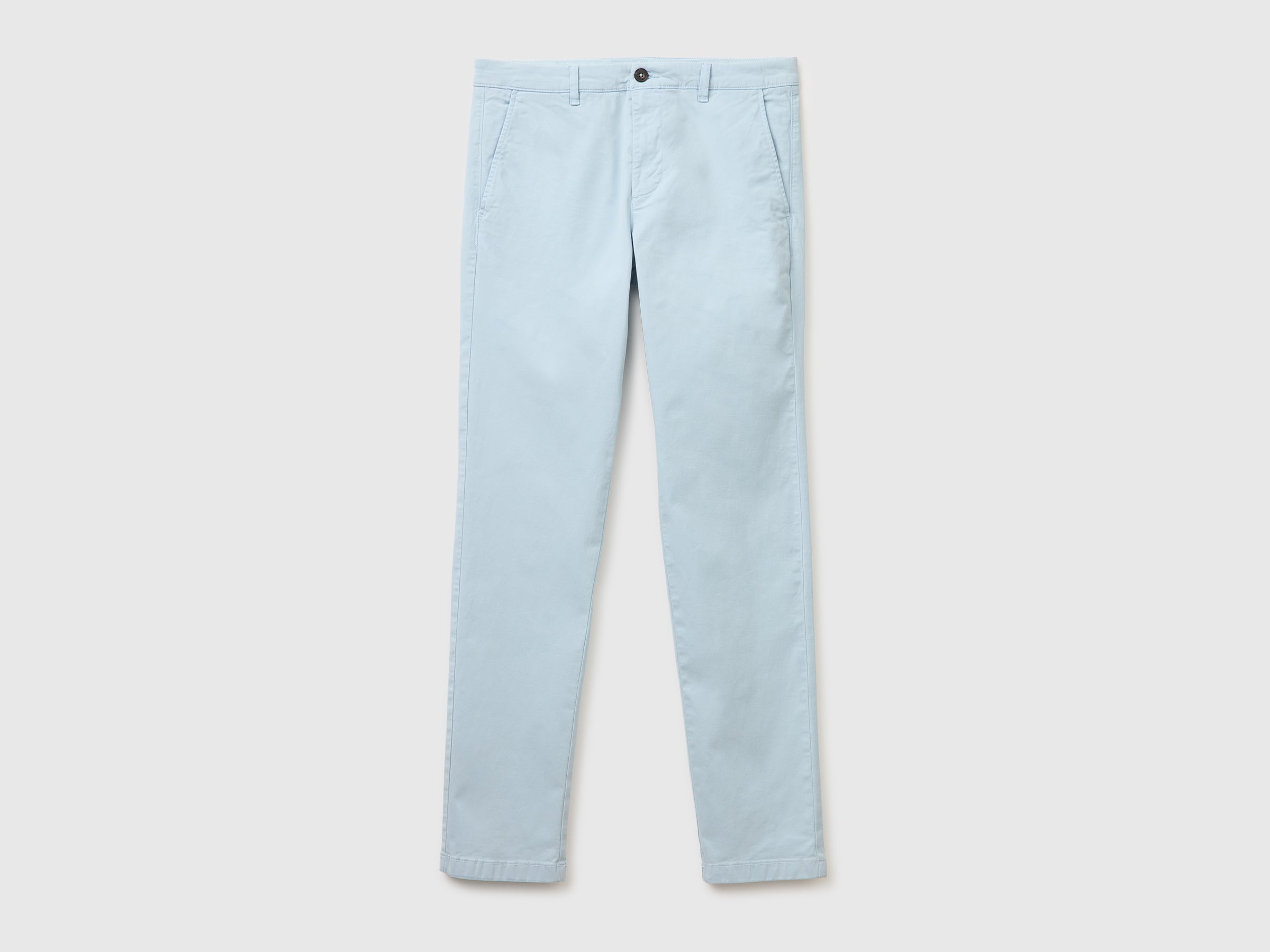 United Colors of Benetton Chino Slim Cotone Pantaloni Taglia 48