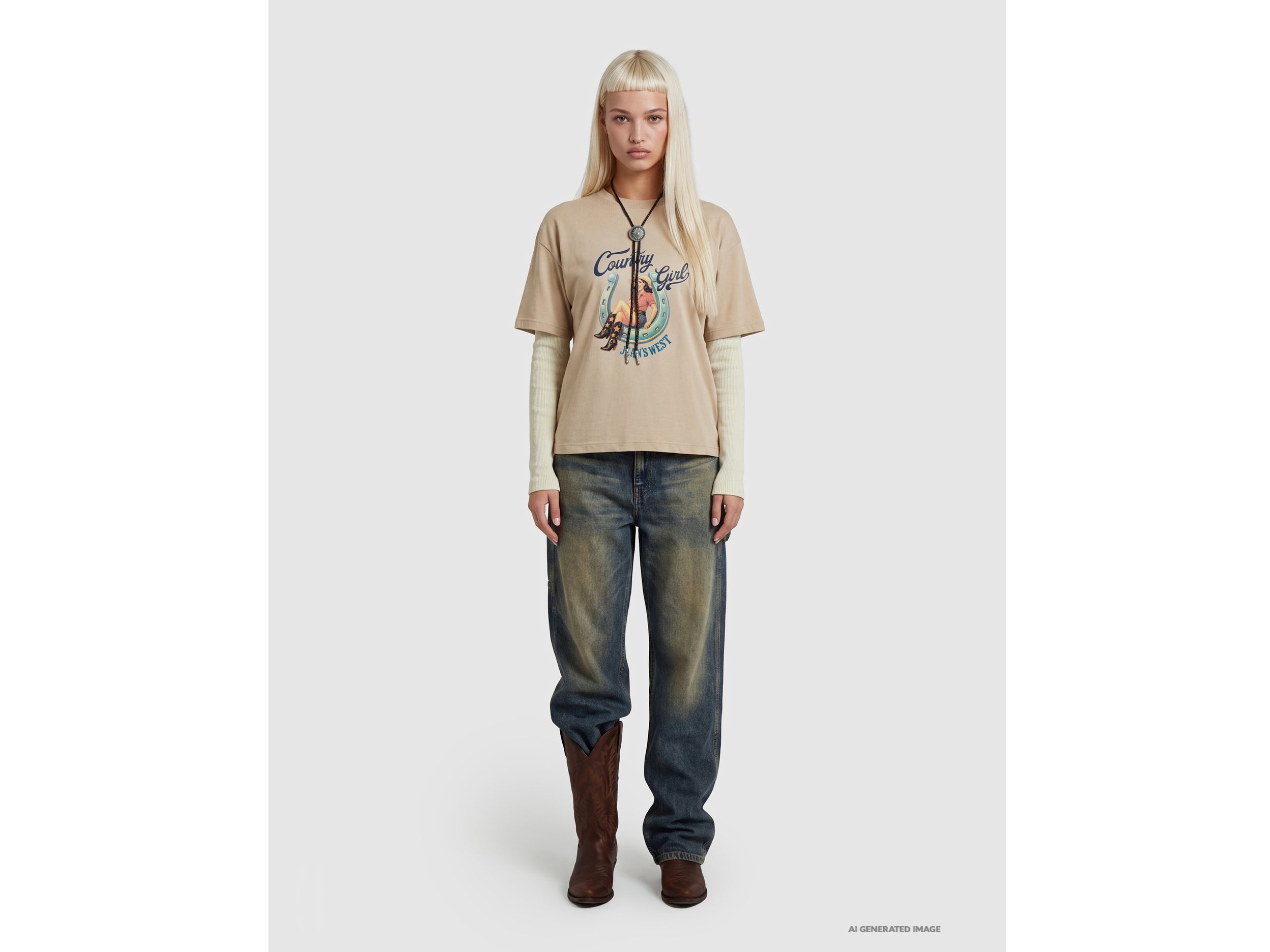 United Colors of Benetton T-Shirt Relaxed Western Cotone S