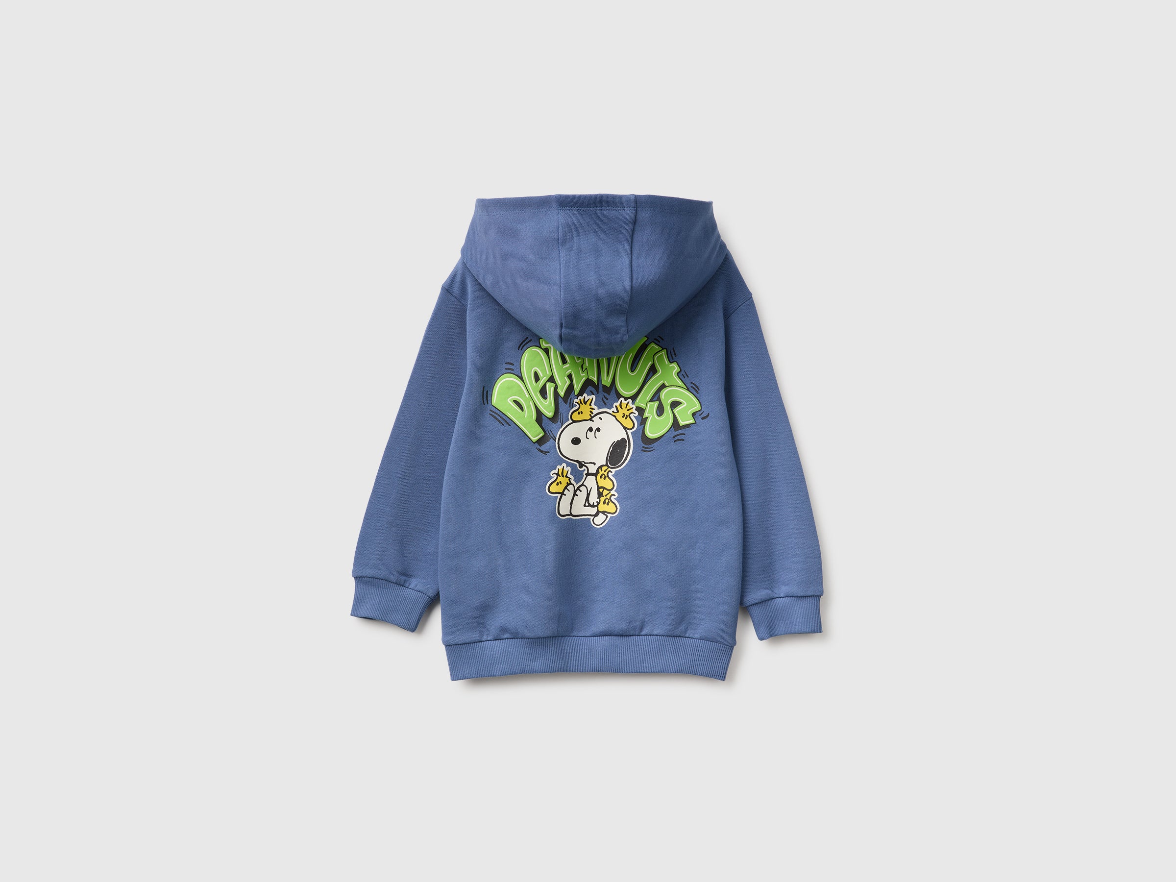United Colors of Benetton Felpa Cappuccio Peanuts 104 Cotone Bio