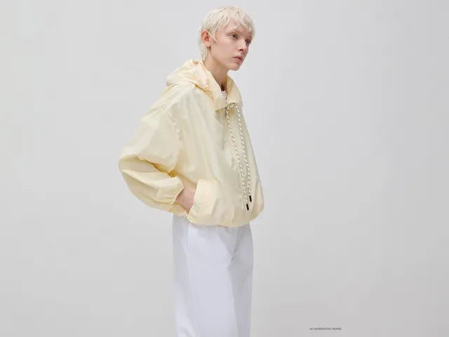 United Colors of Benetton Jackets giacca antivento cappuccio leggera