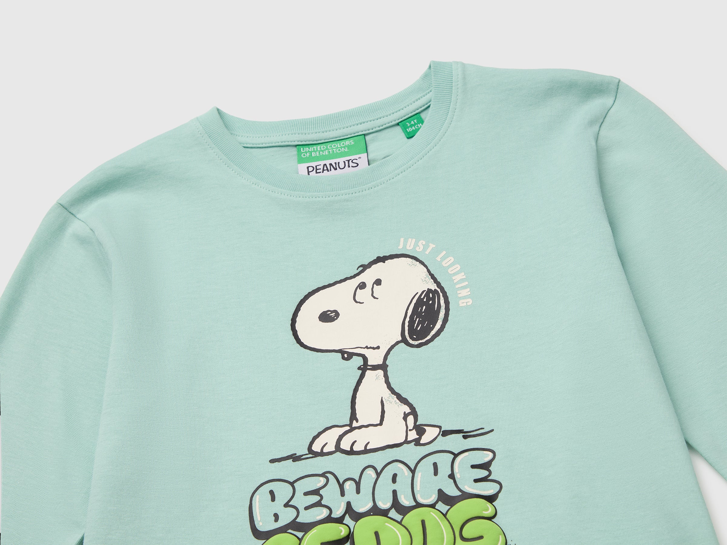 United Colors of Benetton maglietta Peanuts cotone bio