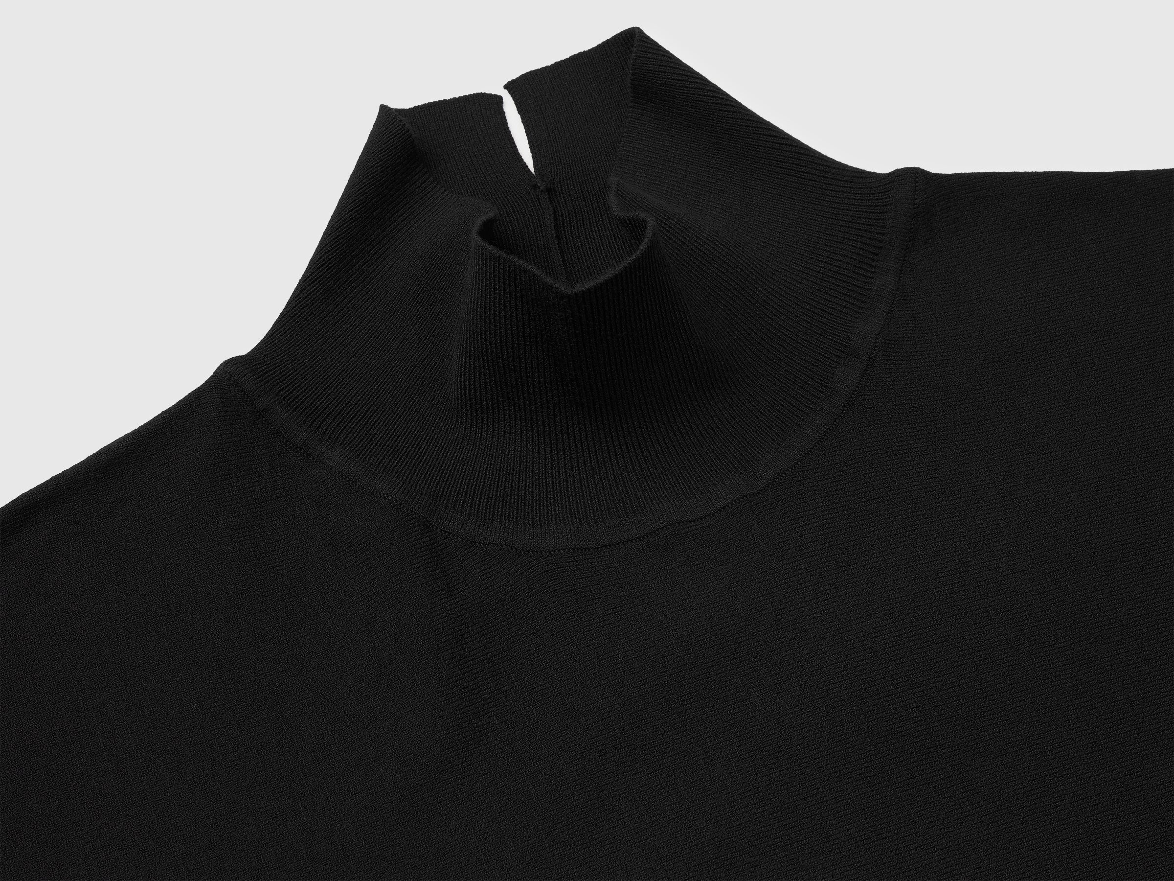 United Colors of Benetton maglione collo alto maniche pipistrello M