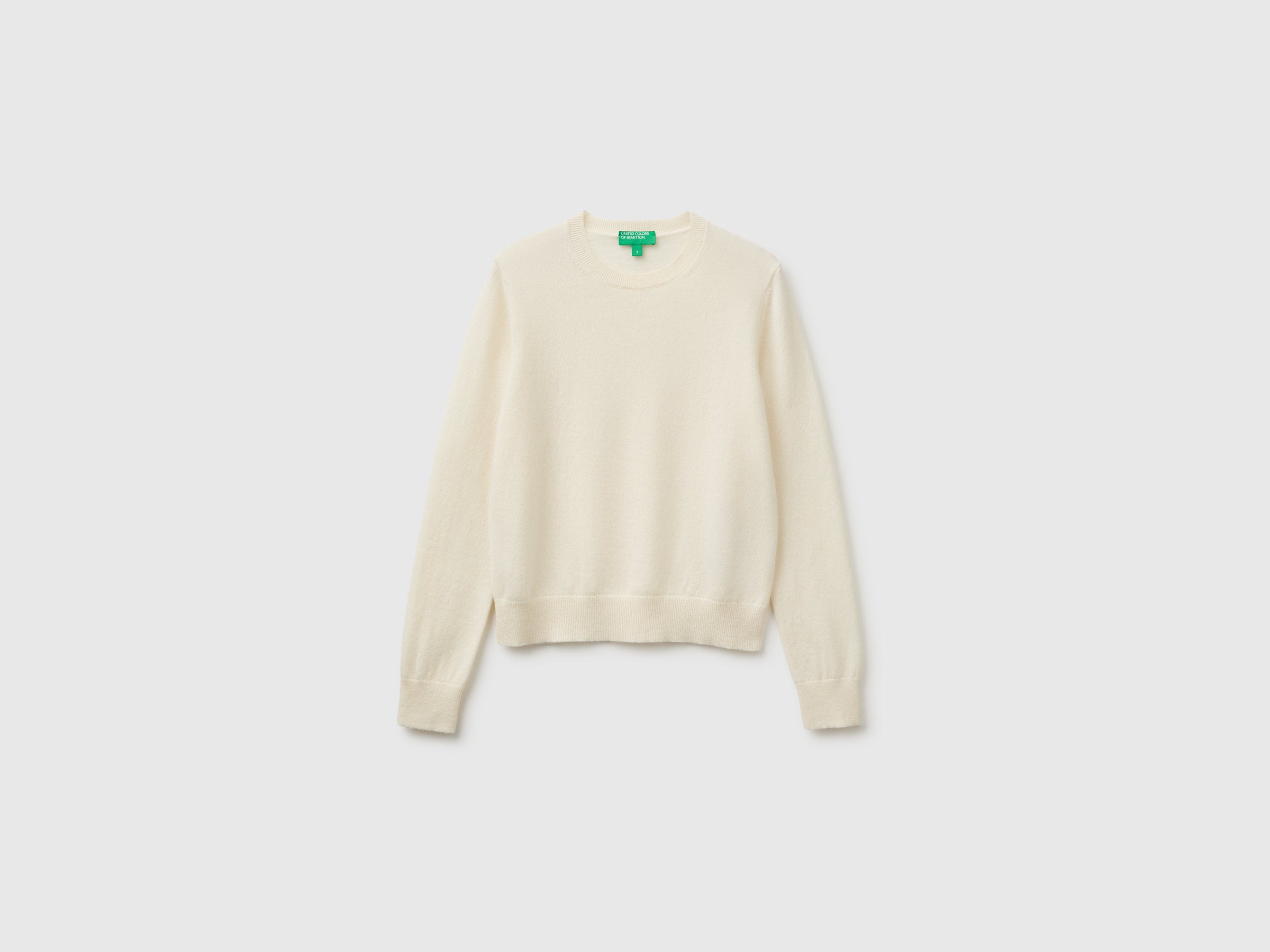 United Colors of Benetton Sweaters Maglione Cashmere Crema M