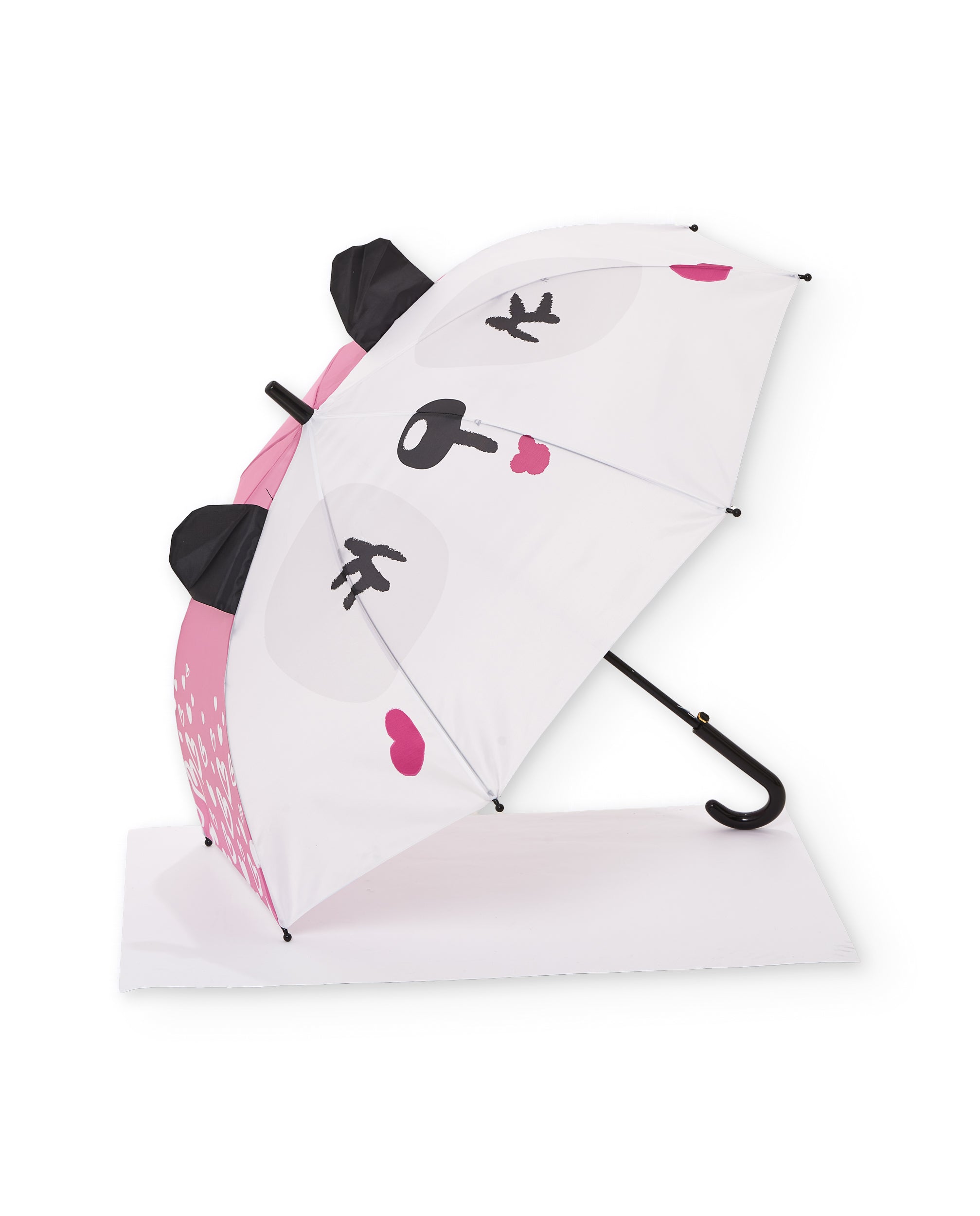 TucTuc Accessori ombrello bambina rosa cuori automatico