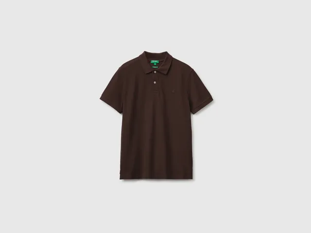 Benetton Polos Polo regular cotone organico manica corta