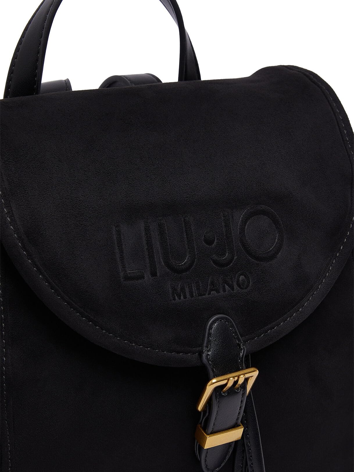 Liu Jo Zaini Zaino 22222 Microfibra T_U_ Nero Medio