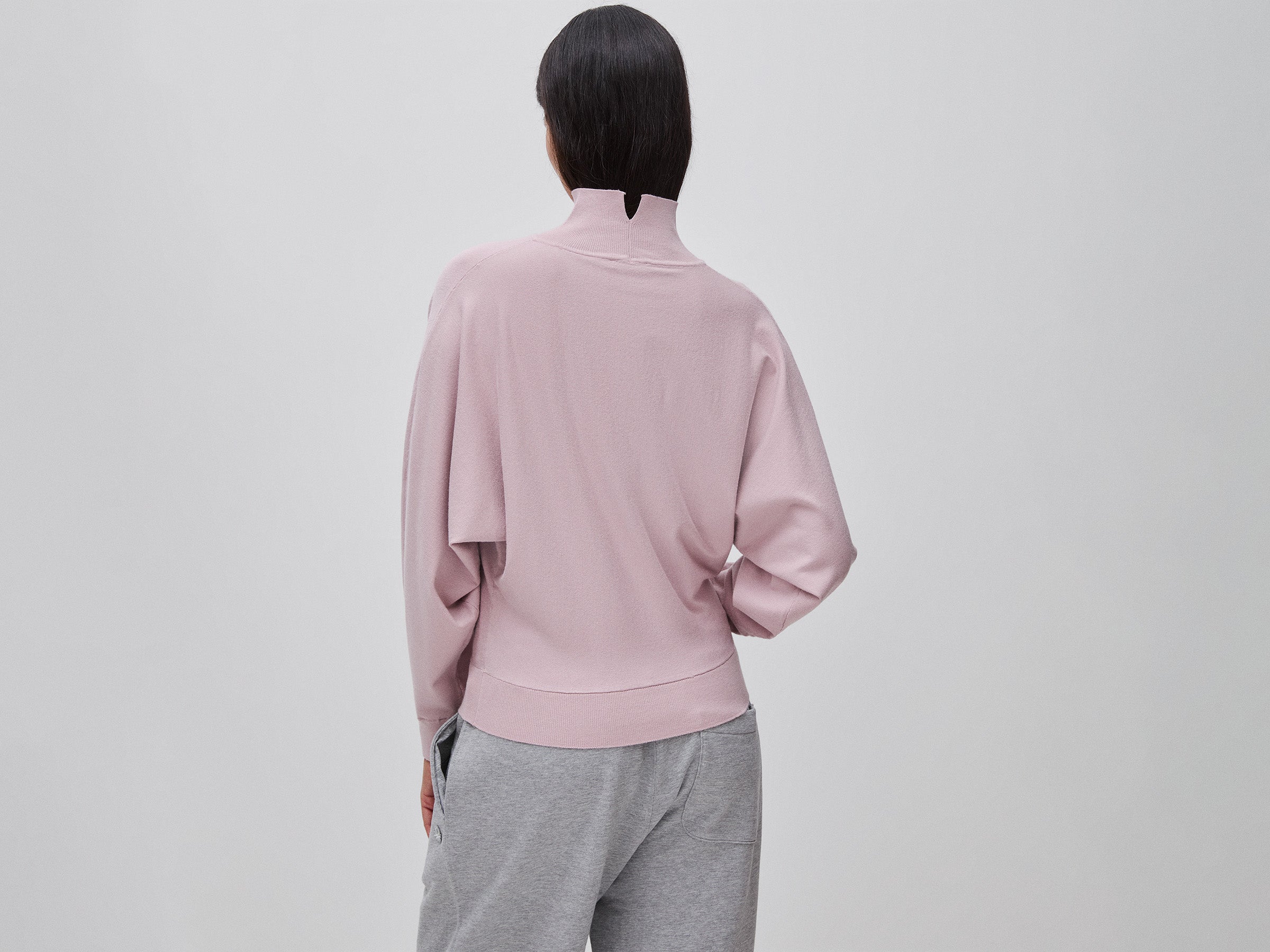United Colors of Benetton Maglione collo alto maniche pipistrello M