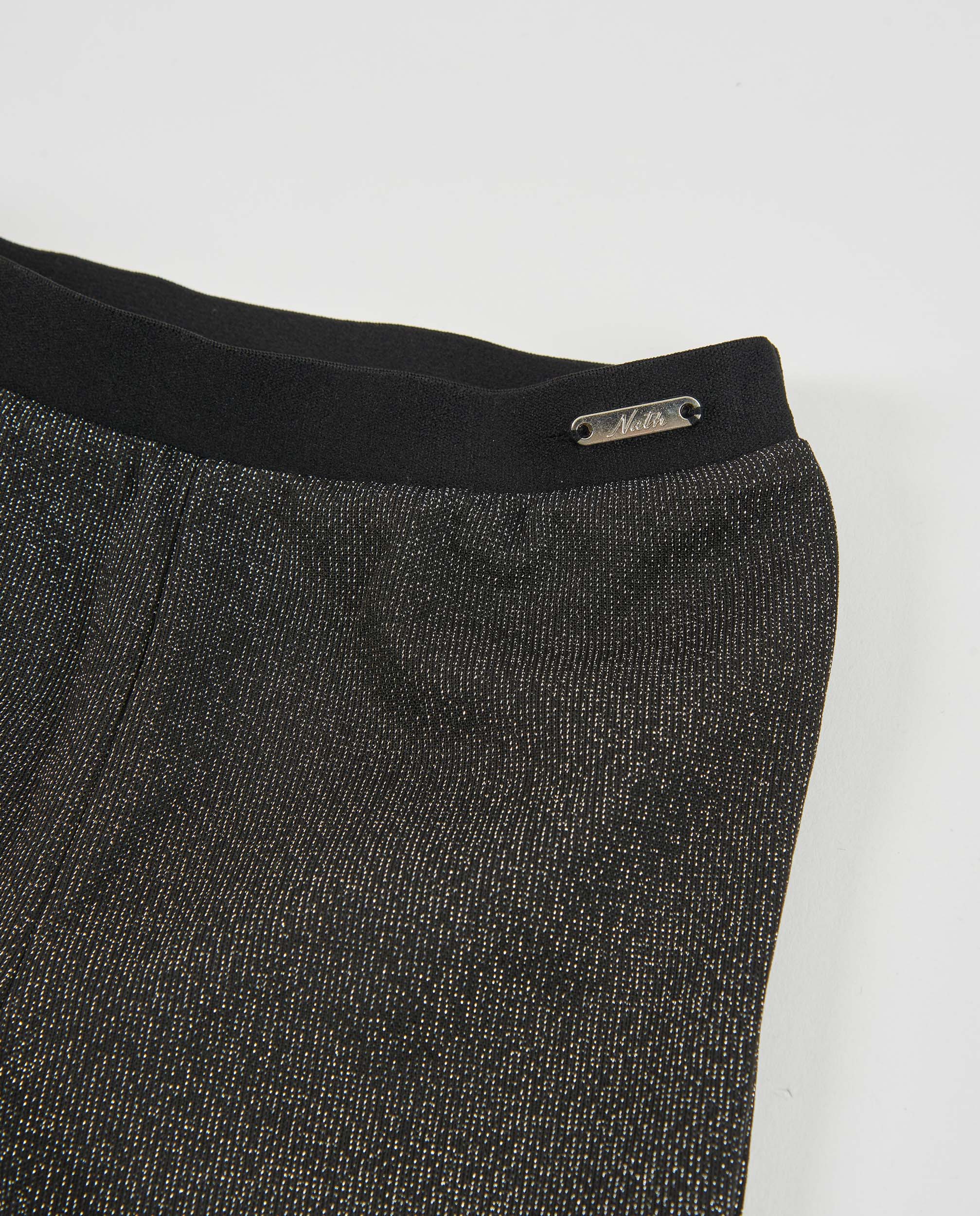 TucTuc Pantaloni Svasati Pantaloni Bimba Grigio Scuro Brillante