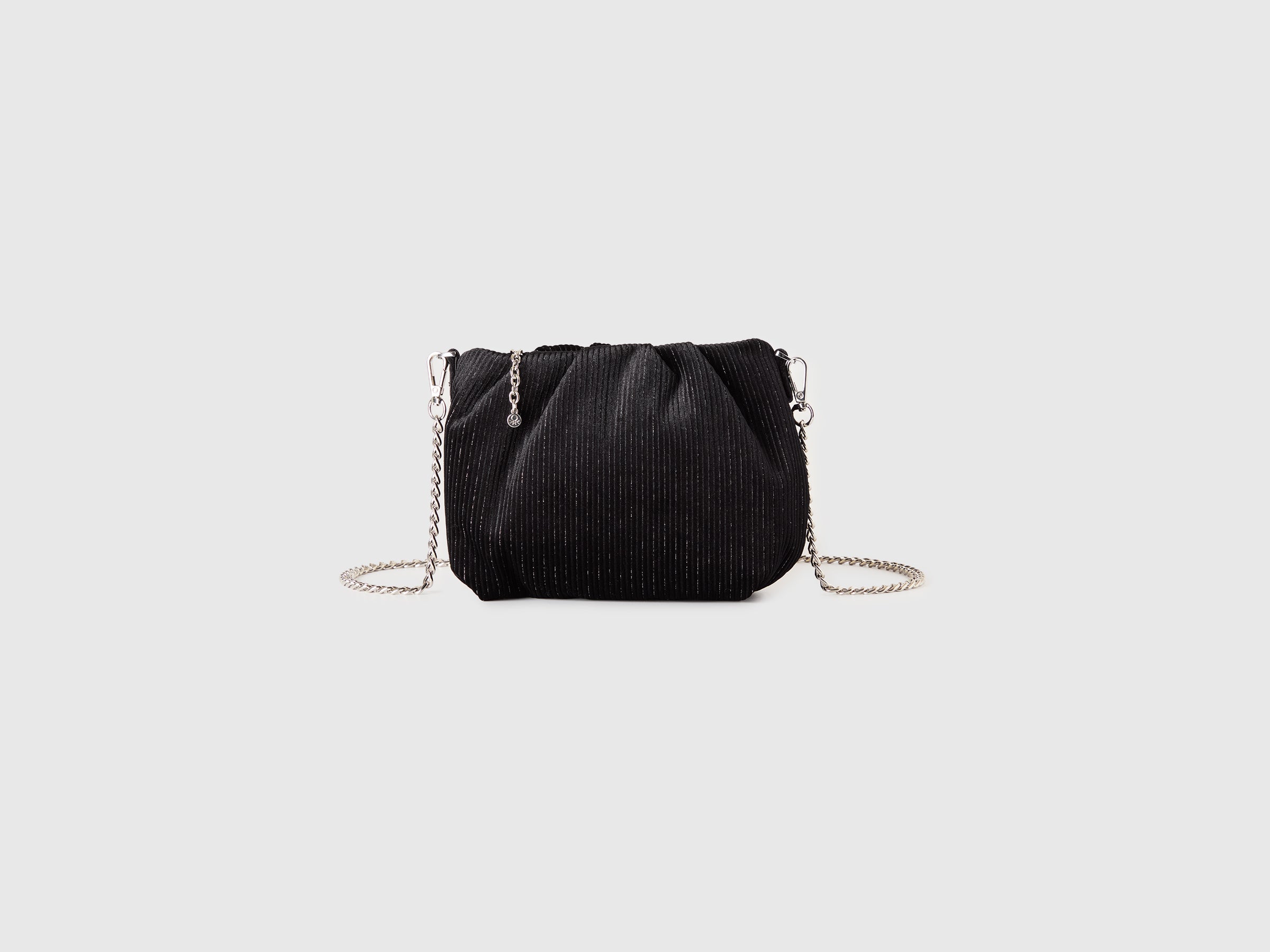 United Colors of Benetton Mini Velvet Bag Pochette Velluto Lurex OS