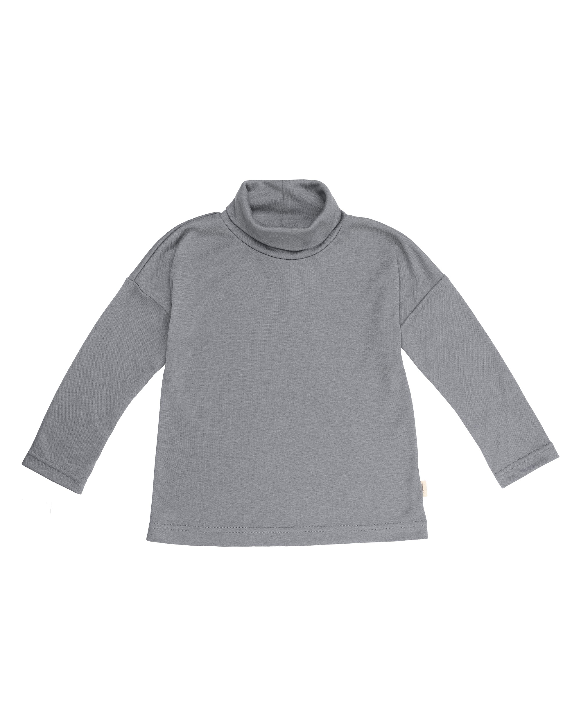 Woolly Organic Turtleneck Maglia Dolcevita Lyocell Lana