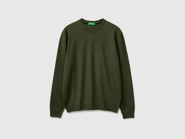 United Colors of Benetton Maglione Viscosa Ecovero Regular