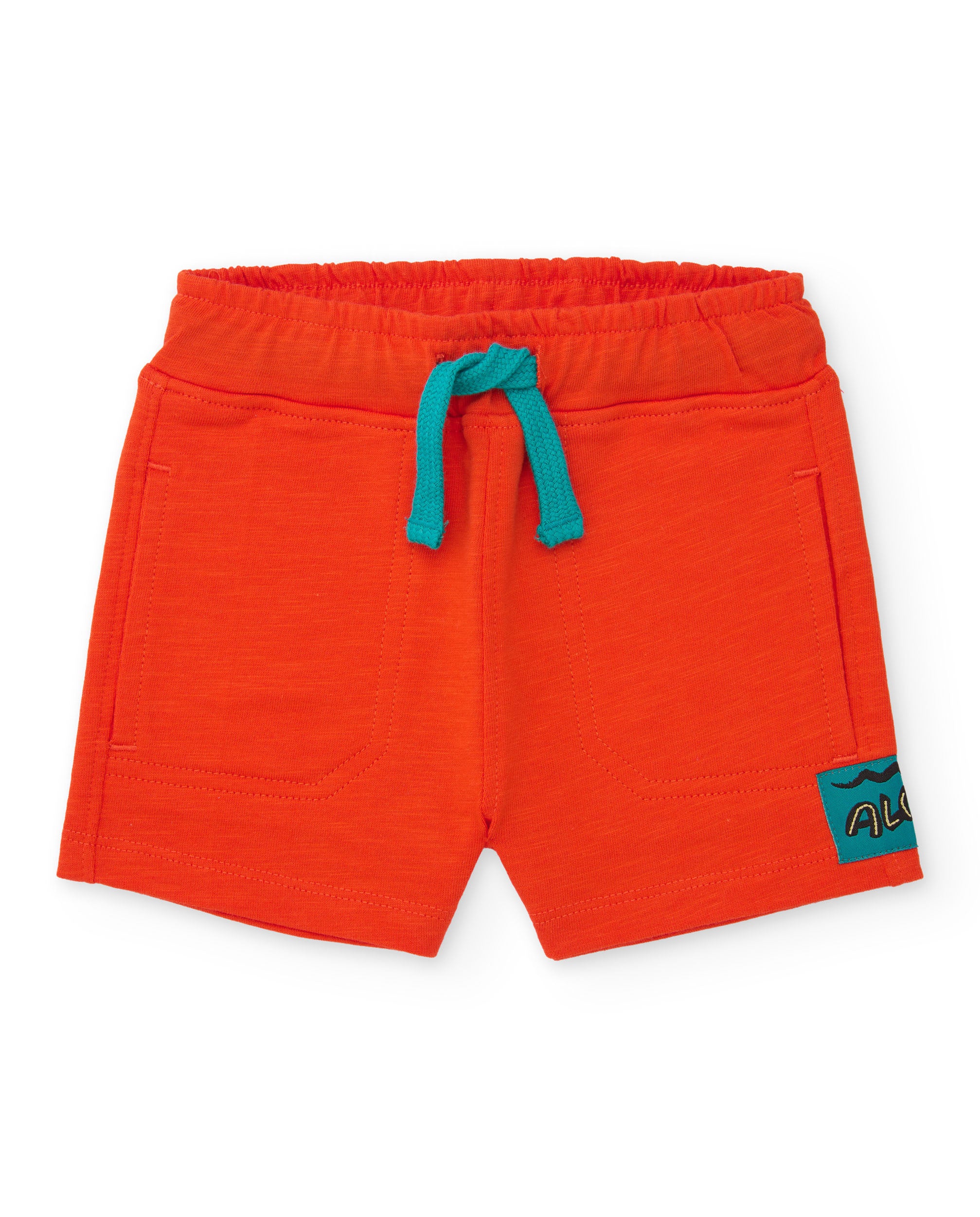 TucTuc Bermuda shorts maglia bimbo rosso 6 mesi