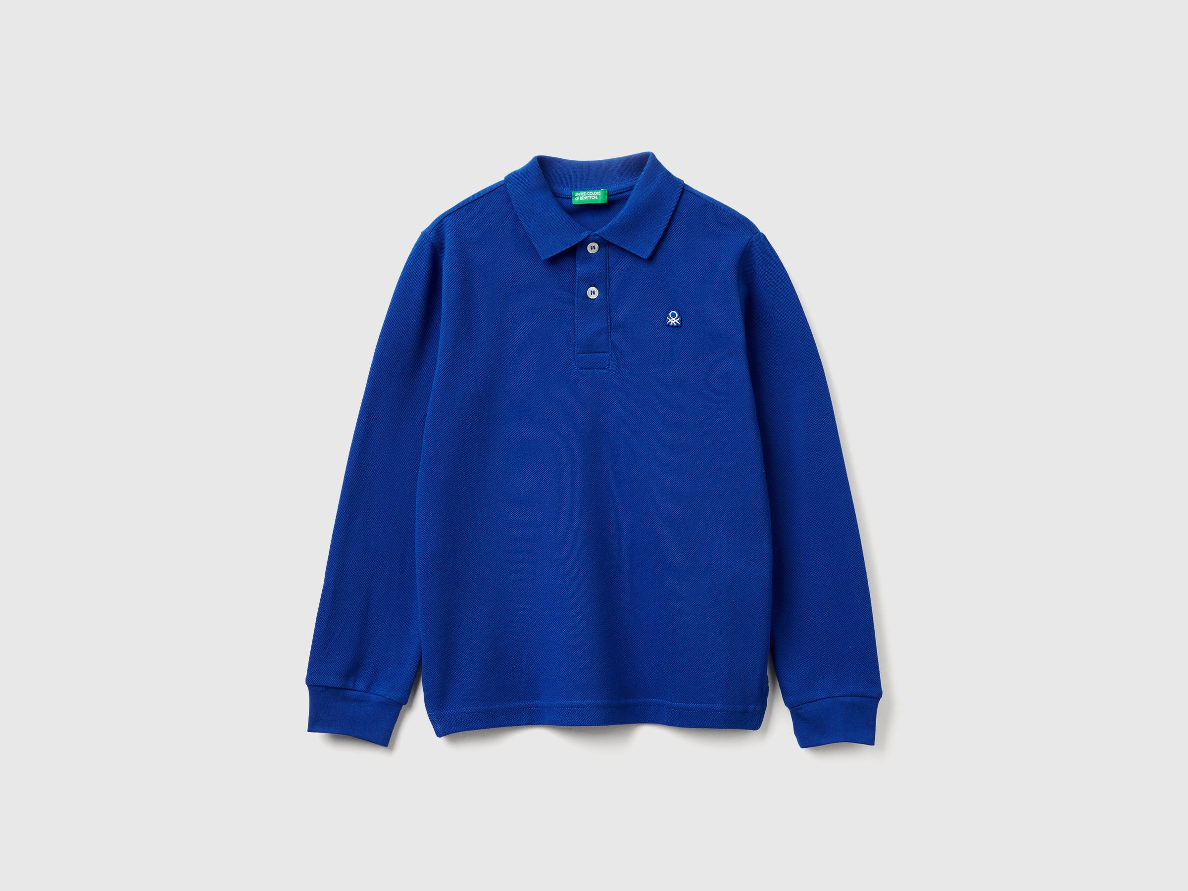 United Colors of Benetton polo cotone bio maniche lunghe M