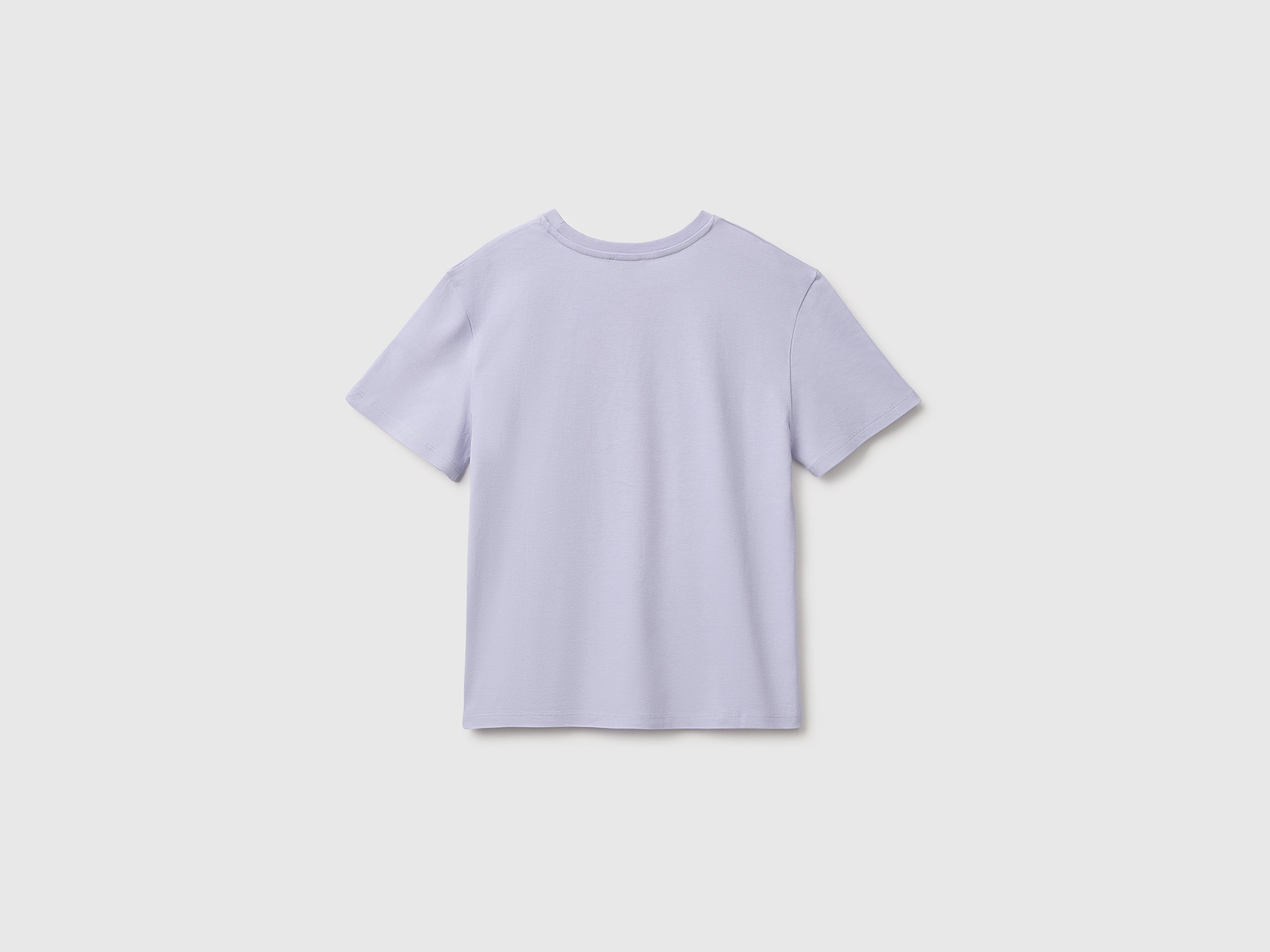 United Colors of Benetton T-shirt Cotone Bio Glitter Manica Corta