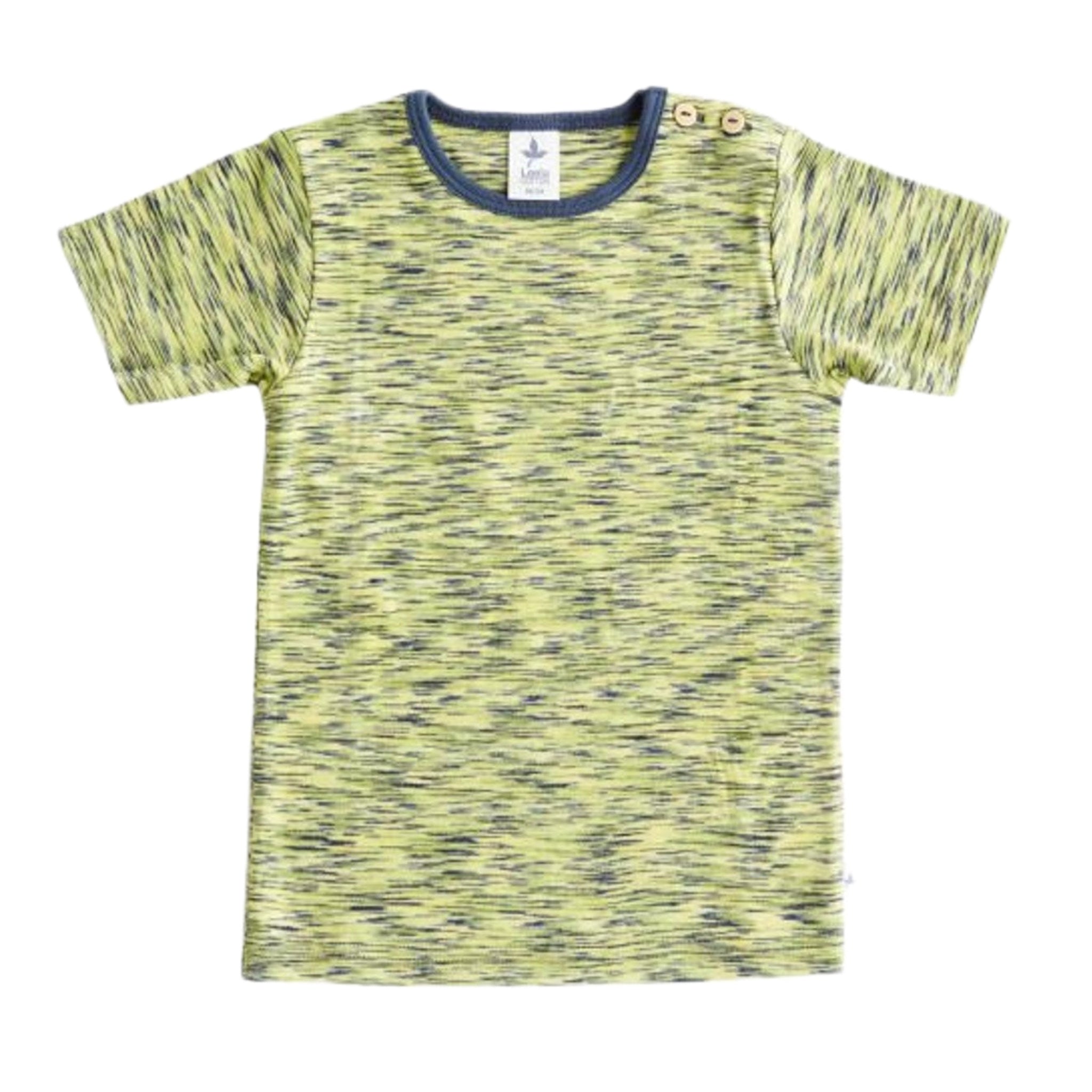 Kocarcia Leela Verde Prato maglietta maniche corte cotone organico