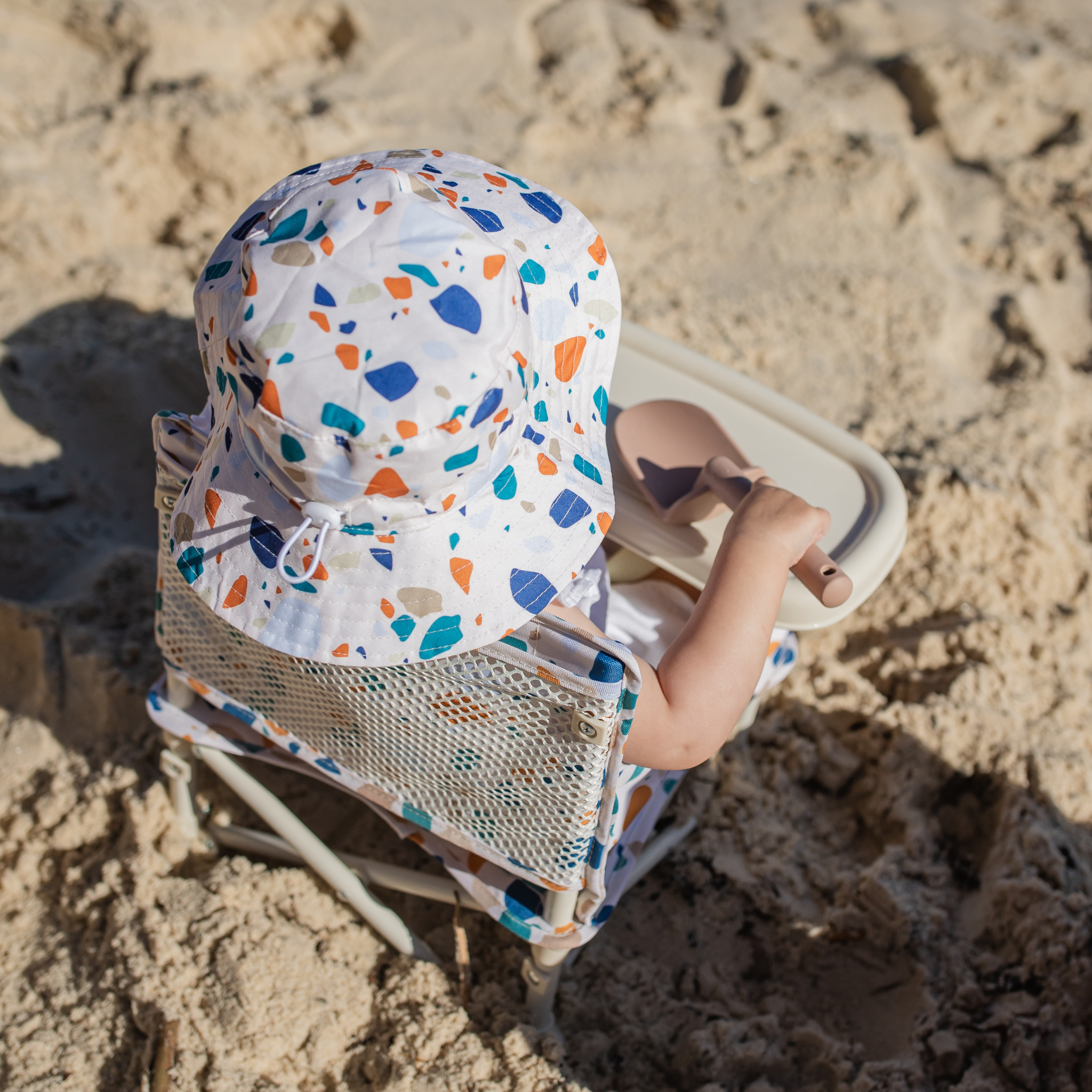 Izimini Charlie sedia pieghevole bimbo con vassoio 6 mesi-3 anni