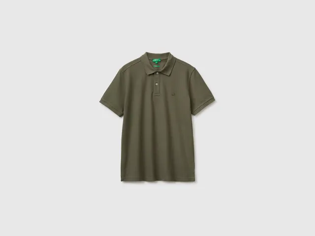 United Colors of Benetton Regular fit polo polo taglia L cotone