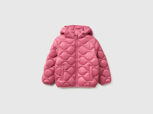 United Colors of Benetton Padded Jacket Piumino bimbo con cappuccio