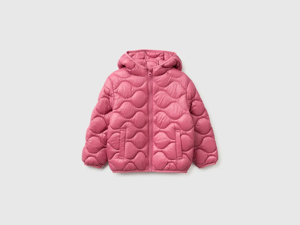 United Colors of Benetton Padded Jacket Piumino bimbo con cappuccio