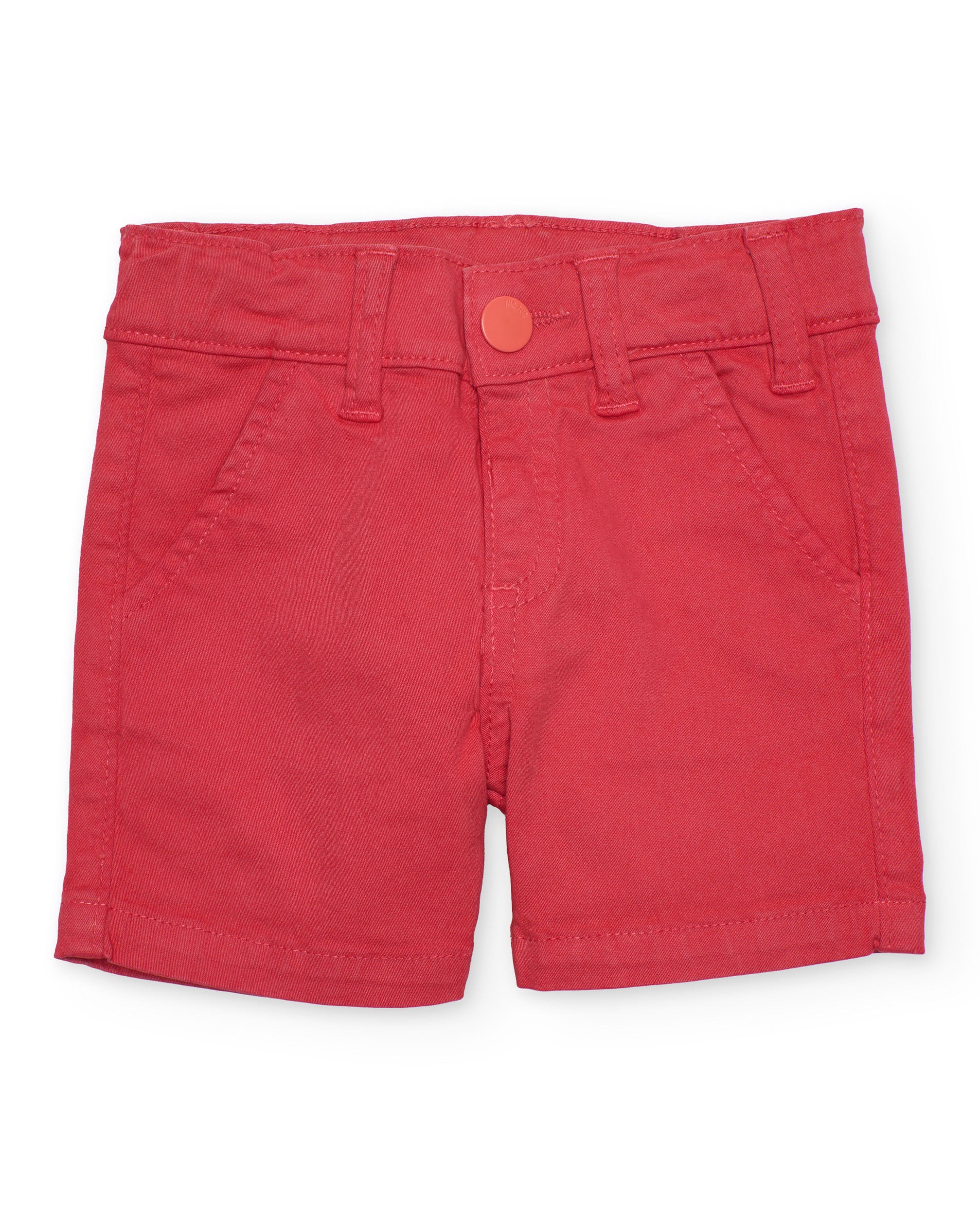 TucTuc Bermuda pantaloncini bambino rossi tasche taglia neonato