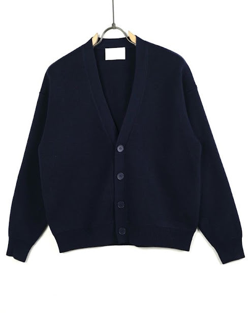 Sottosopra anw86022 cardigan scollo a V uomo Blu taglia M