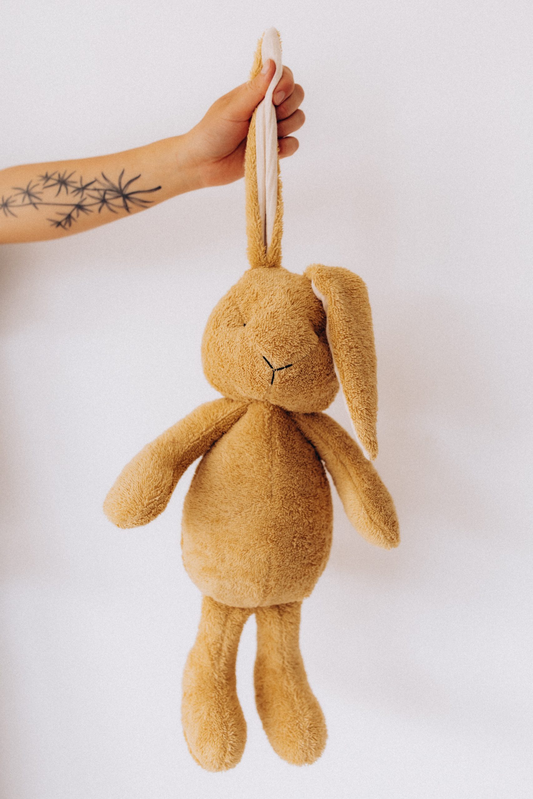 Woolly Organic Soft Toys peluche coniglio neonato cotone 53 cm