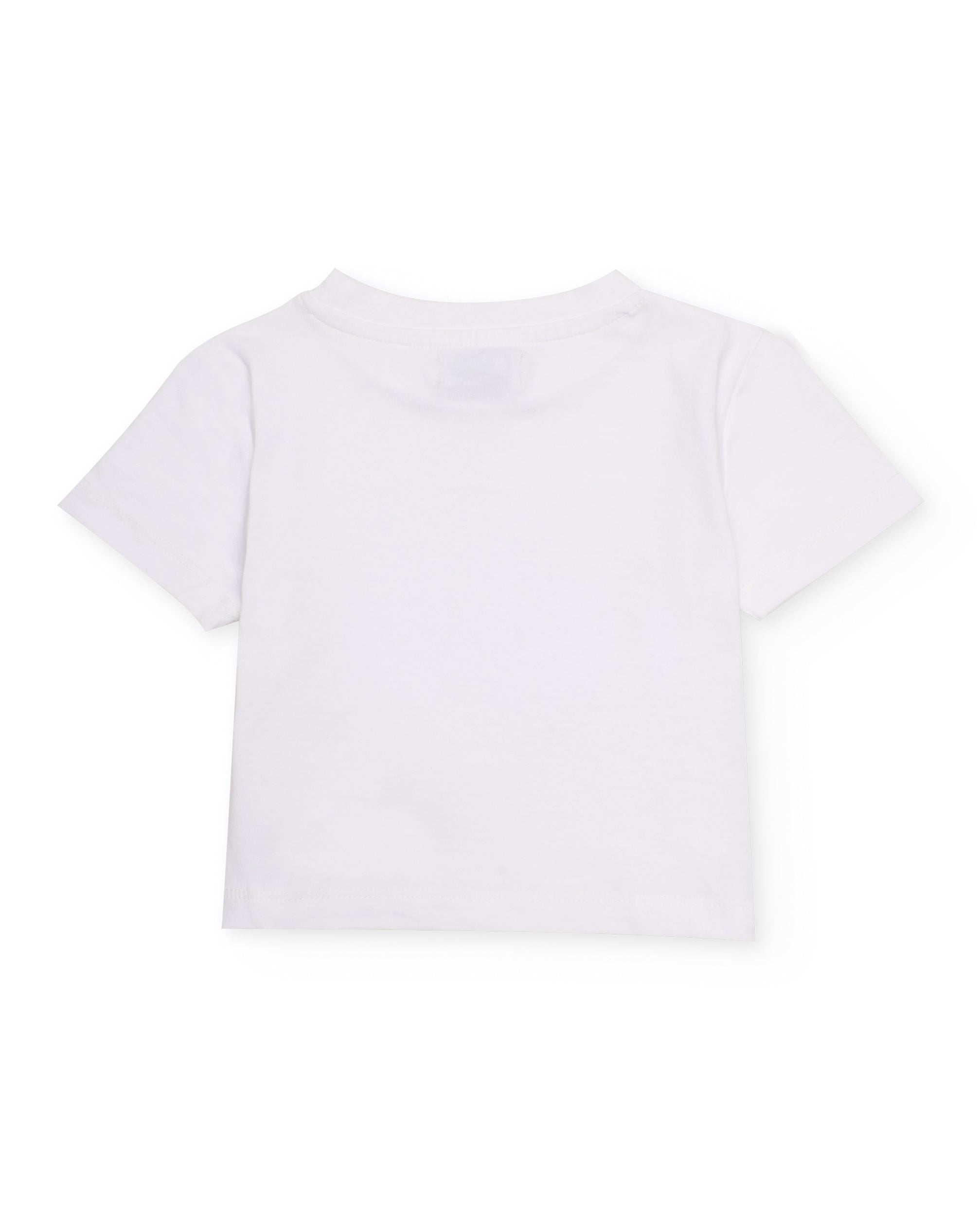 TucTuc Magliette t-shirt bimba bianca stampa palma