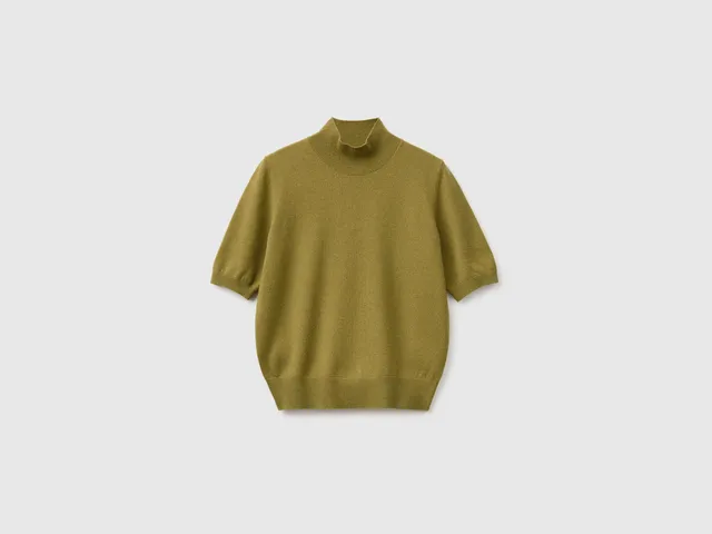 United Colors of Benetton Maglione Dolcevita XS-XL Lana