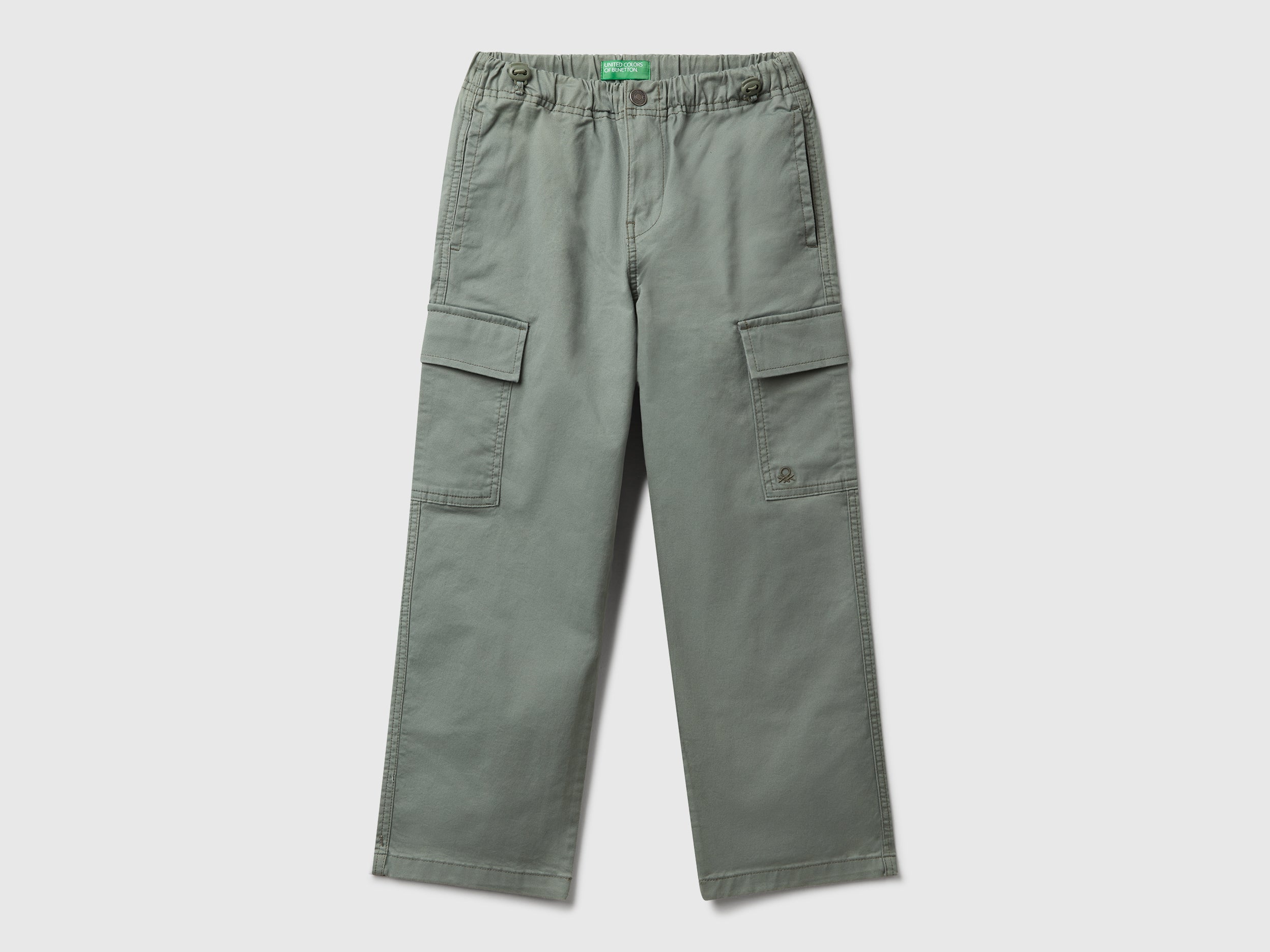 United Colors of Benetton pantaloni parachute cotone taglia S