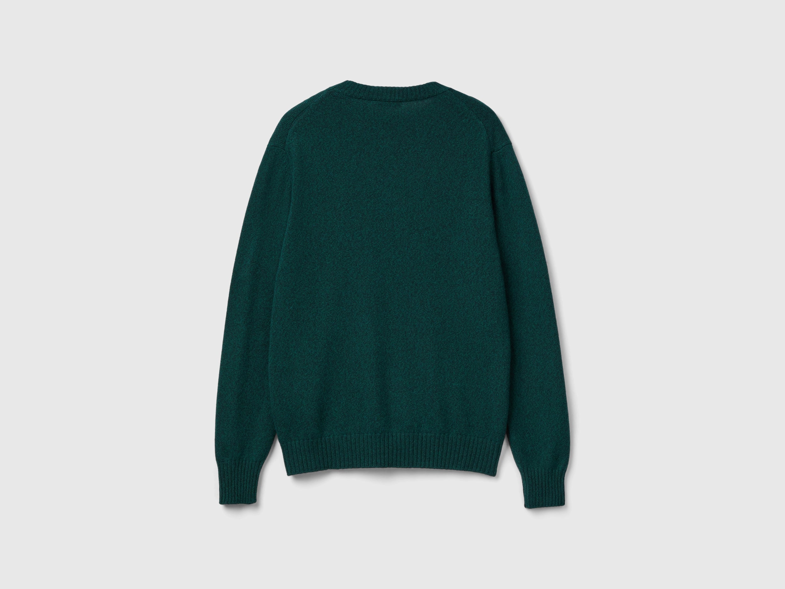 United Colors of Benetton Maglione cashmere lana M girocollo caldo