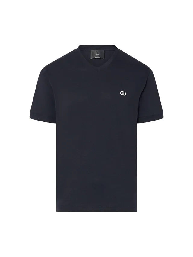 Liu Jo Baby Scollo a V T-Shirt Cotone Uso Quotidiano