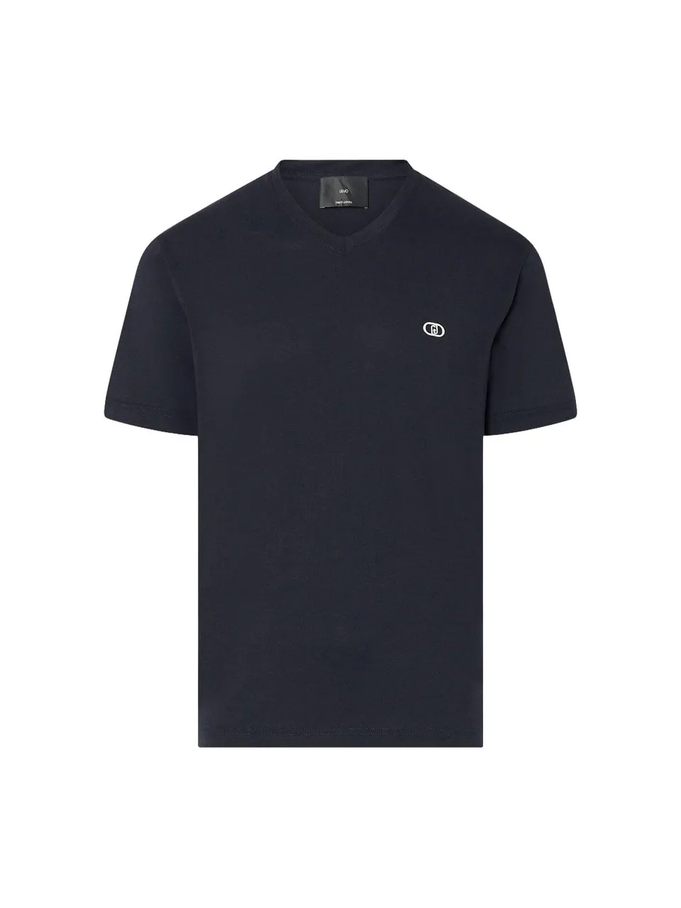 Liu Jo Baby Scollo a V T-Shirt Cotone Uso Quotidiano