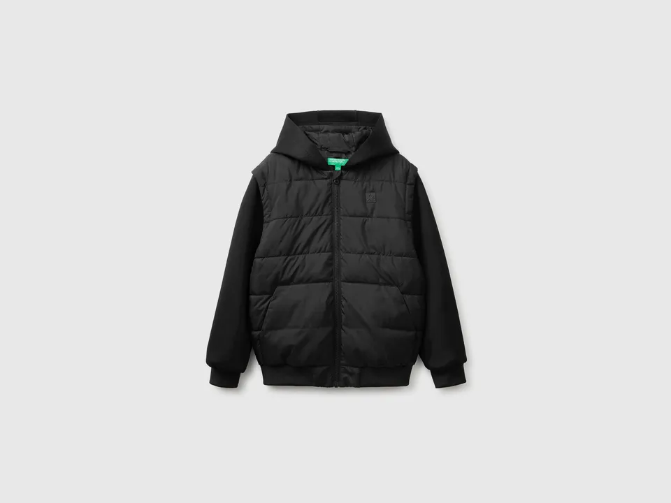 United Colors of Benetton giacca maniche staccabili L nylon