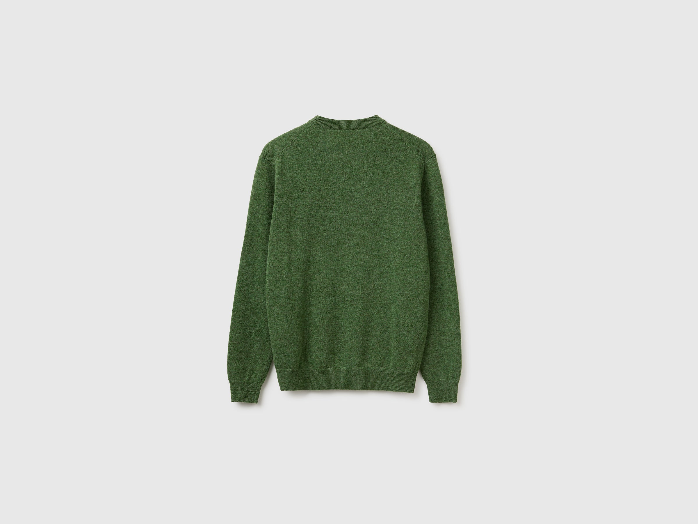 United Colors of Benetton Sweaters Maglione Lana Merino S Verde