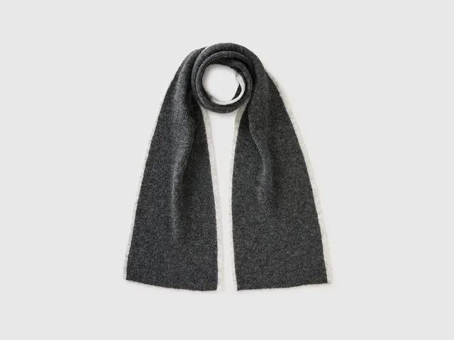 United Colors of Benetton Boucle scarf sciarpa lana taglia unica