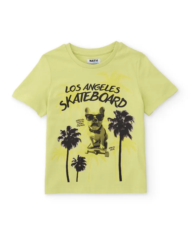 TucTuc Magliette t-shirt bimbo cotone verde California