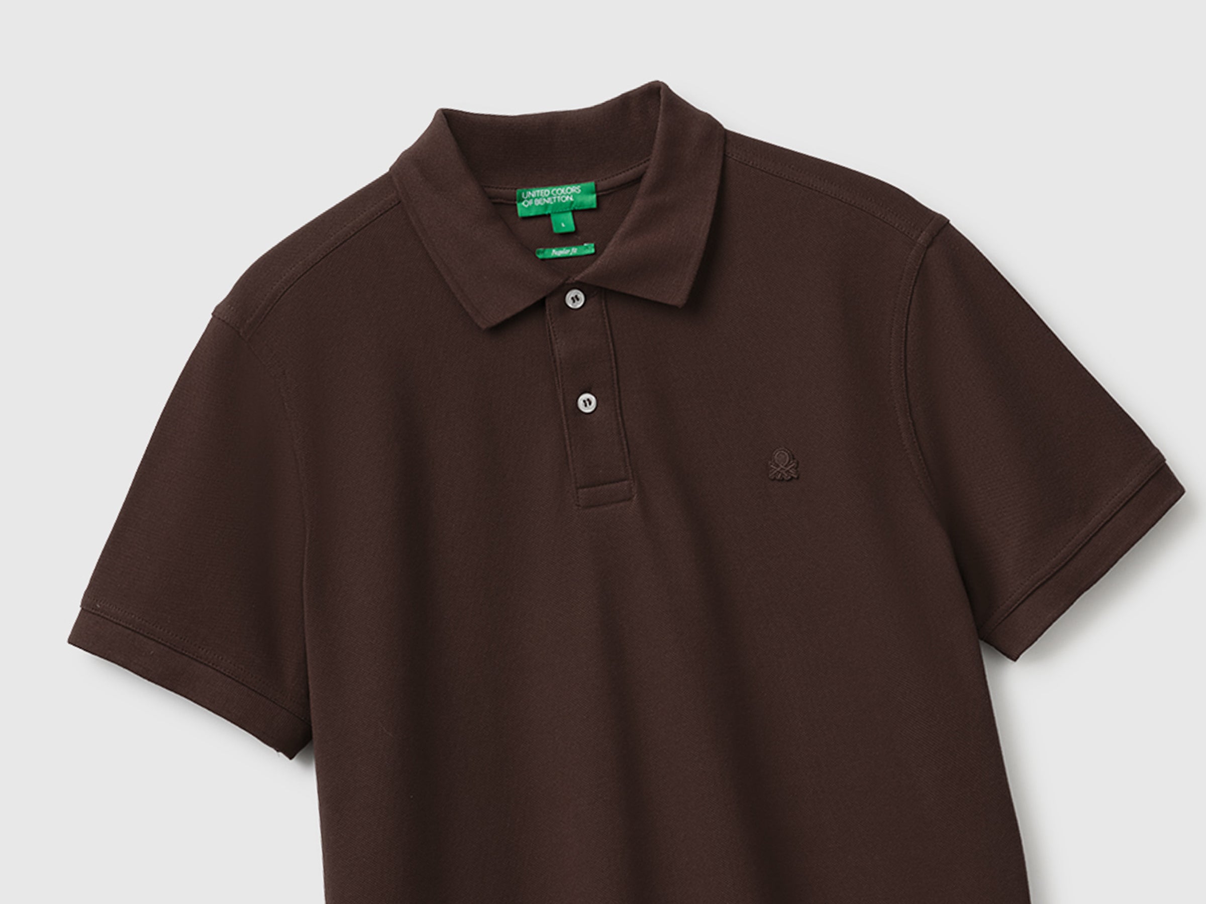Benetton Polos Polo regular cotone organico manica corta