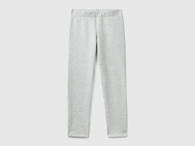 United Colors of Benetton Leggings Felpa Cotone Caldi Taglia M