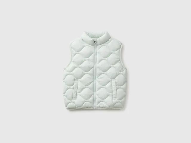 United Colors of Benetton Rain Defender smanicato piumino nylon taglia 82