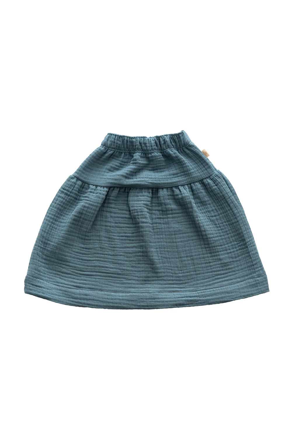 Miela Kids Gonna Mussola Blu gonna lunga 4-5 anni cotone