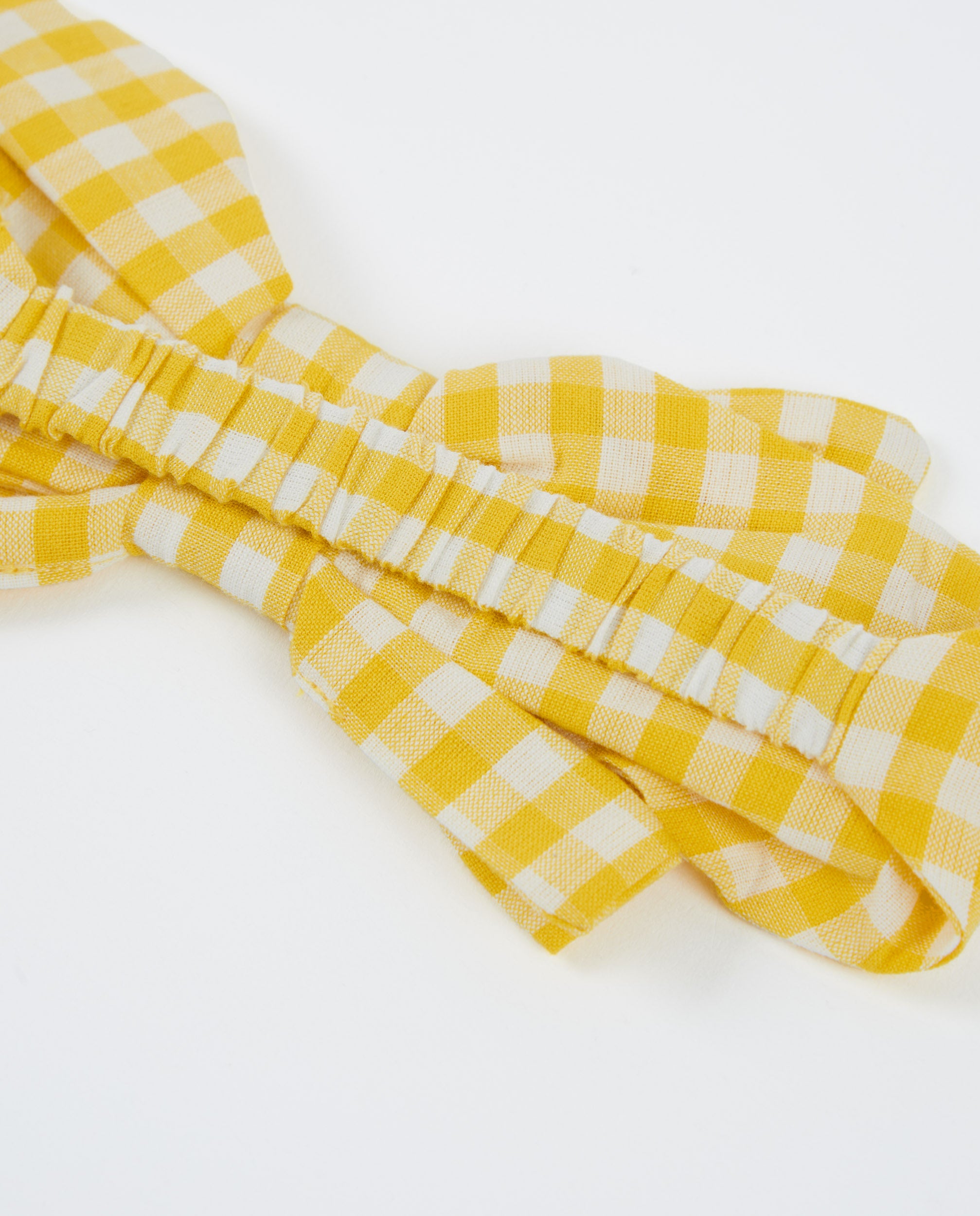 TucTuc Accessori Fascia Maglia Neonata Gialla
